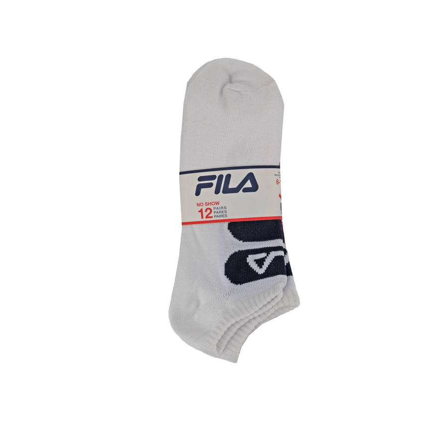 Medias Fila Deportiva 12 Piezas para Caballeros – WHITE