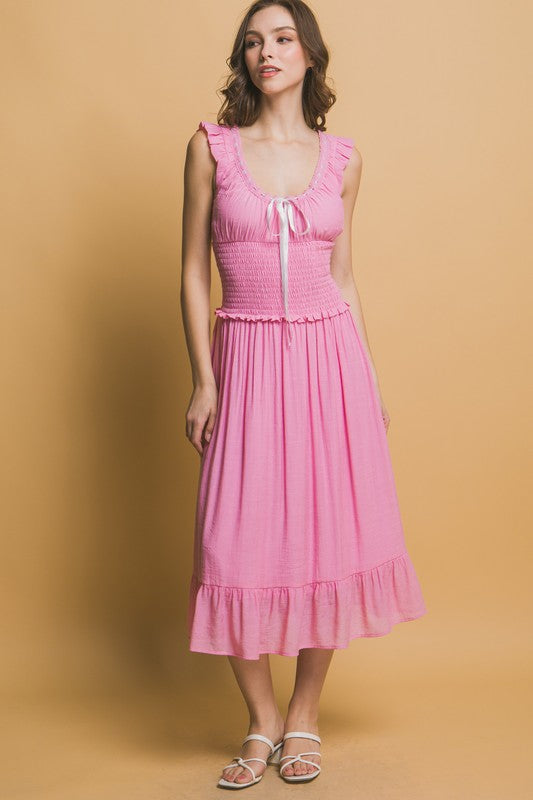 Vestido Love Tree Liso Largo Para Damas by Love Tree