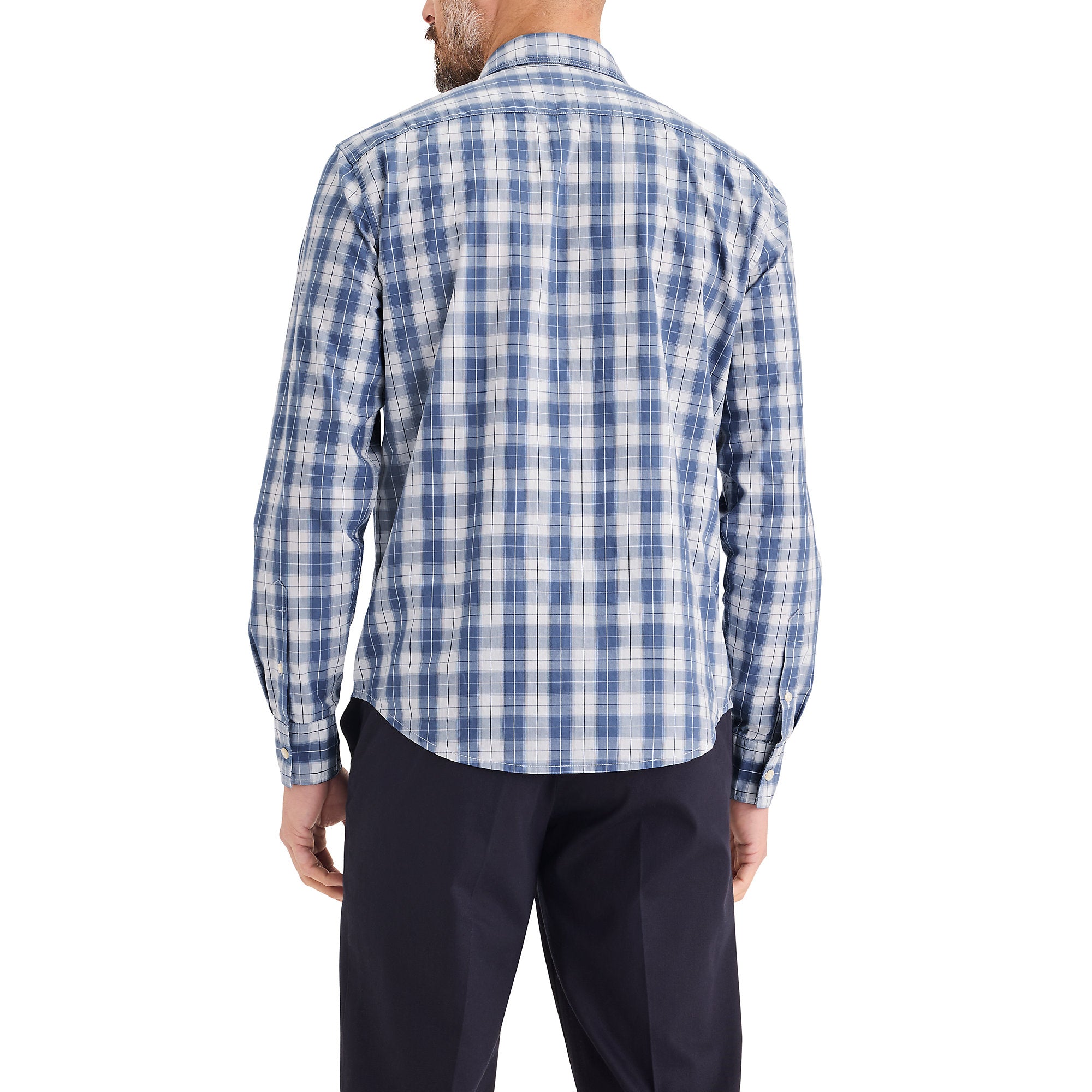 Camisa Dockers Mangas Largas Cuadros Para Caballeros by Dockers