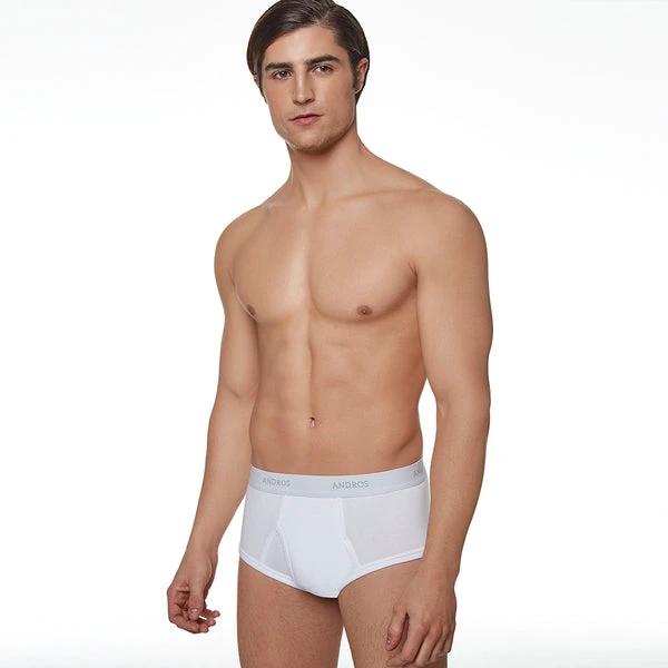 Slips Hombre Algodon Punto Blanco, Innovadora Tradiciu00f3n Cyl