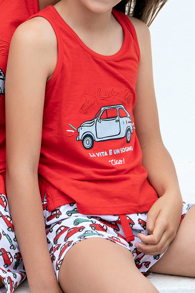 Conjunto Admas Estampado 2 Piezas P/ Niñas 54095-0 by Admas