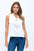 Blusa Dna Couture sin Mangas Lisa para Damas