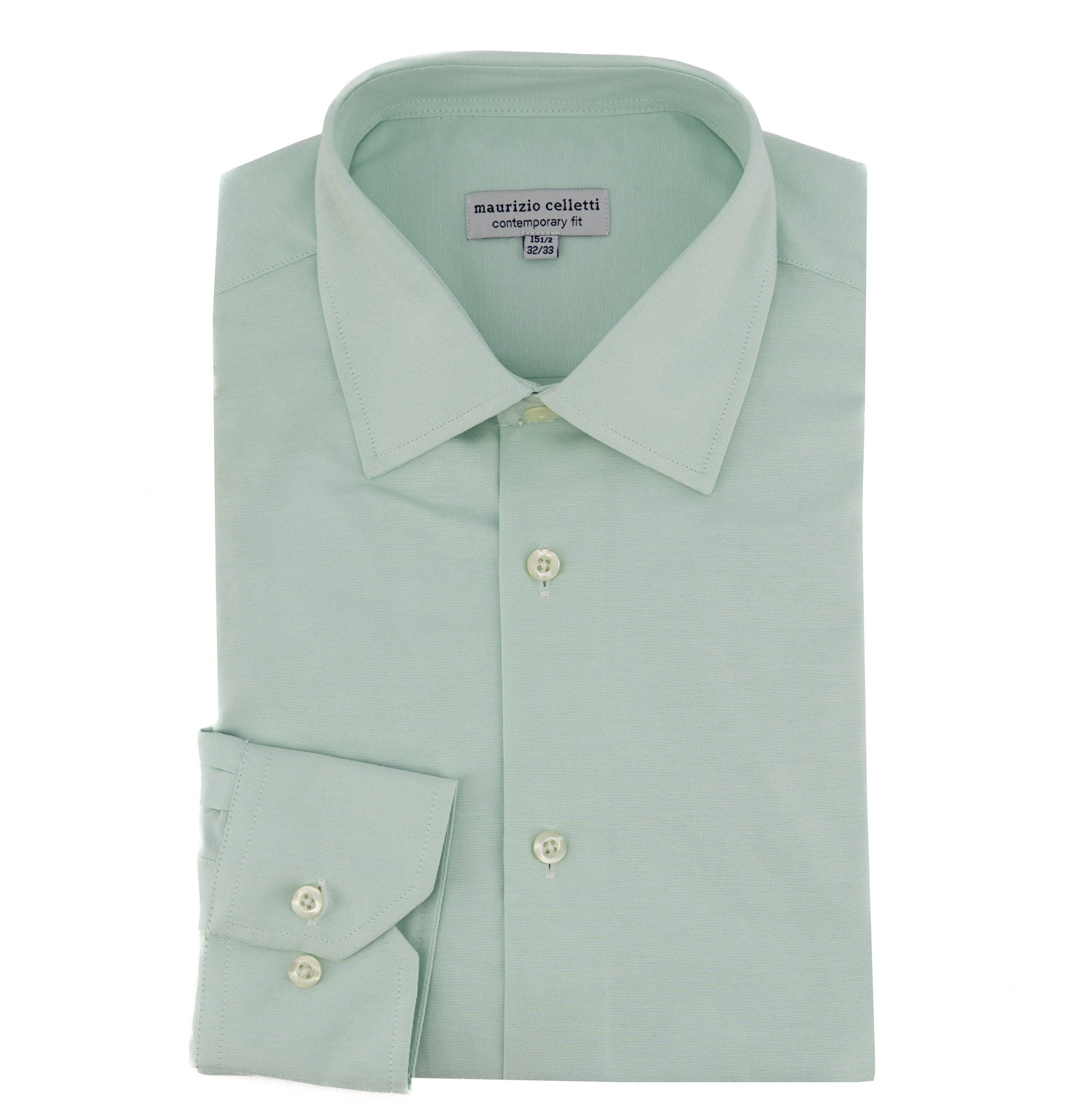 Camisa Maurizio Celletti Mangas Largas Lisa P/ Caballeros 550