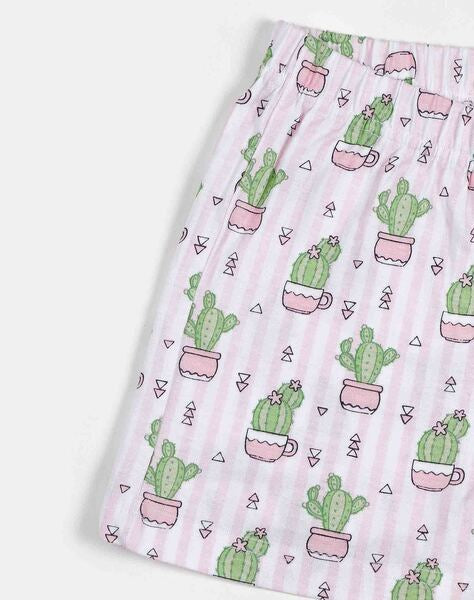Conjunto Admas Tween Chica Cute Cactuses P/ Niñas 55217 by Admas