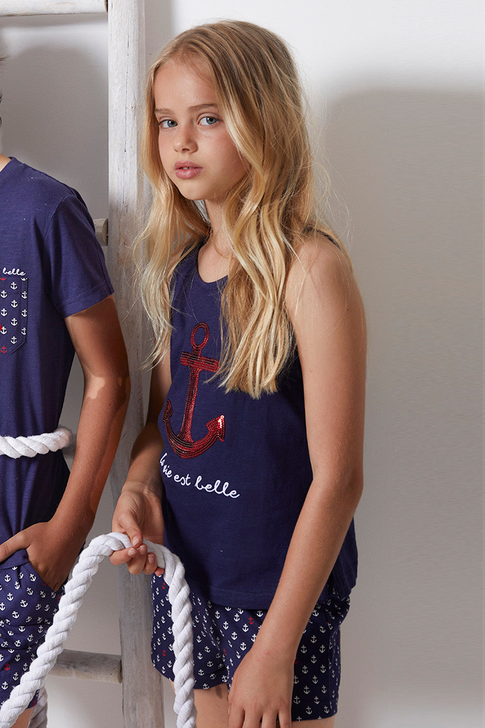 Conjunto Admas Tween Chica Sm La Vie Est Bella P/ Niñas 55224 by Admas