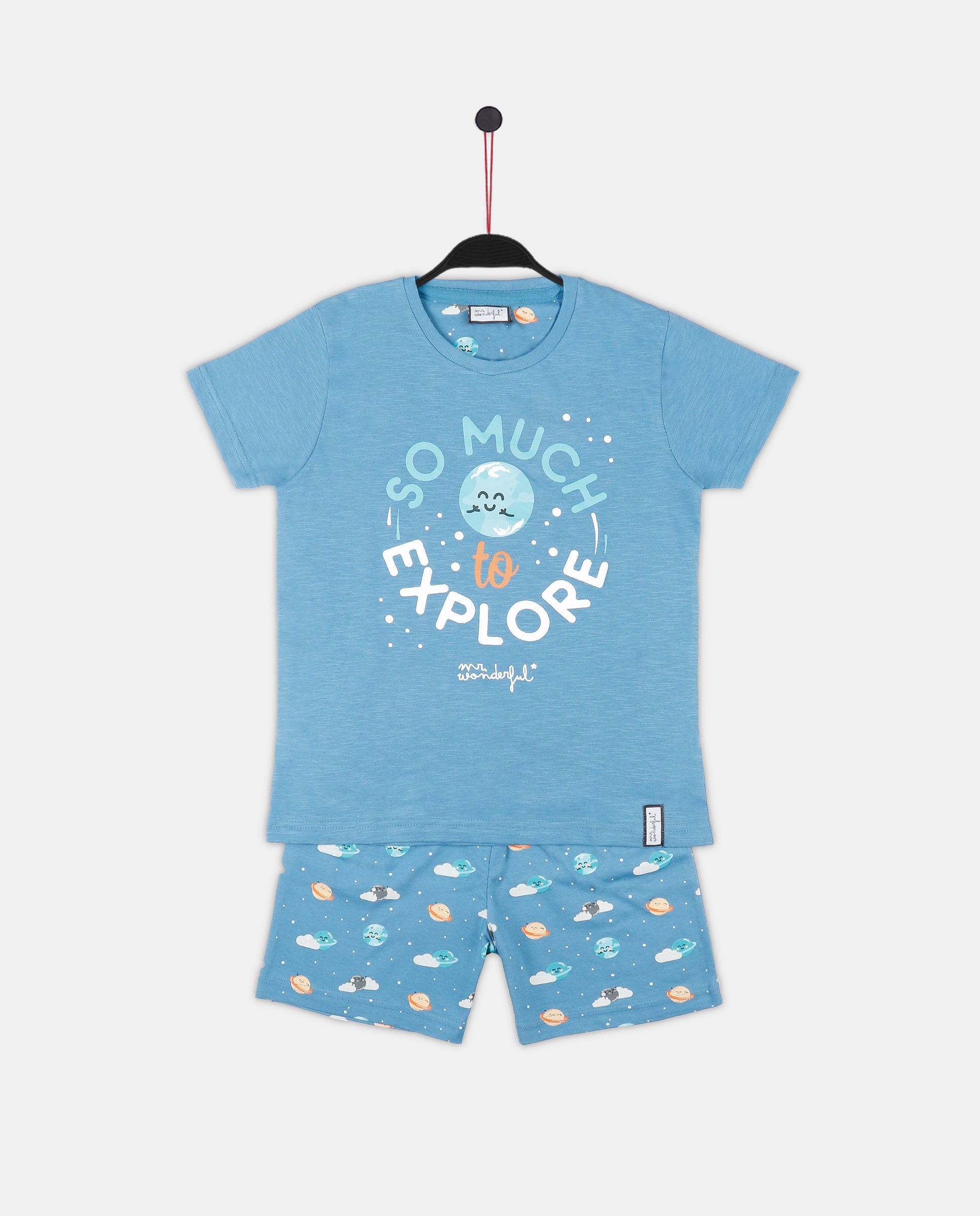 Conjunto Mr Wonderful Mangas Cortas Estampado 2 Piezas P/ Niños by Mr. Wonderful