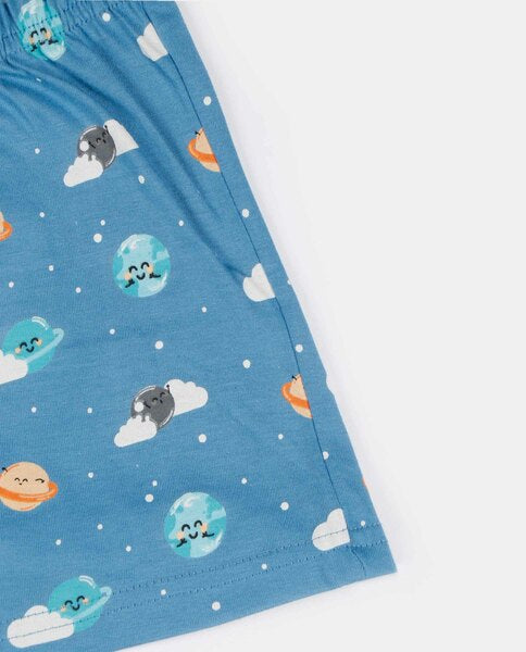 Conjunto Mr Wonderful Mangas Cortas Estampado 2 Piezas P/ Niñas by Mr. Wonderful