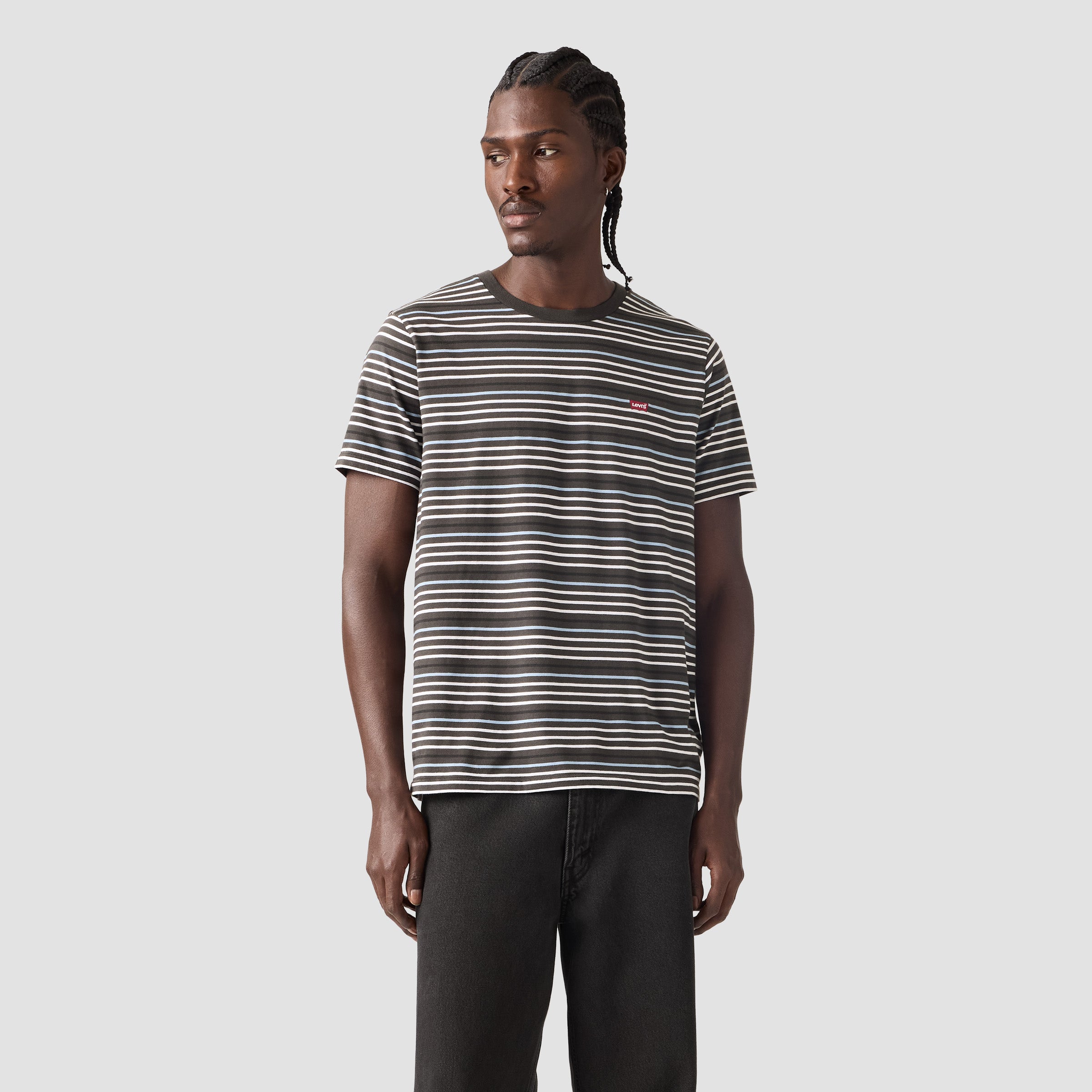 Camiseta Levis Mangas Cortas Rayas para Caballeros – DARK PHAN