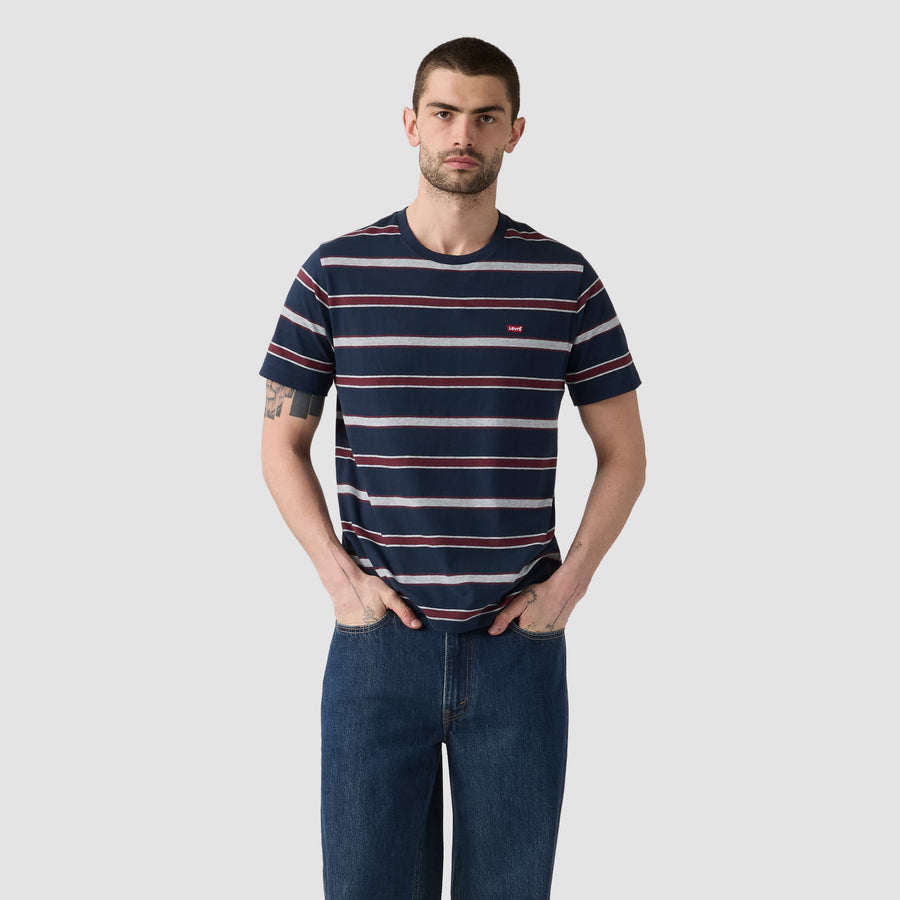 Camiseta Levis Mangas Cortas Rayas para Caballeros – NAVY