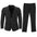Traje Puroego 2 Botones Liso P/ Caballeros
