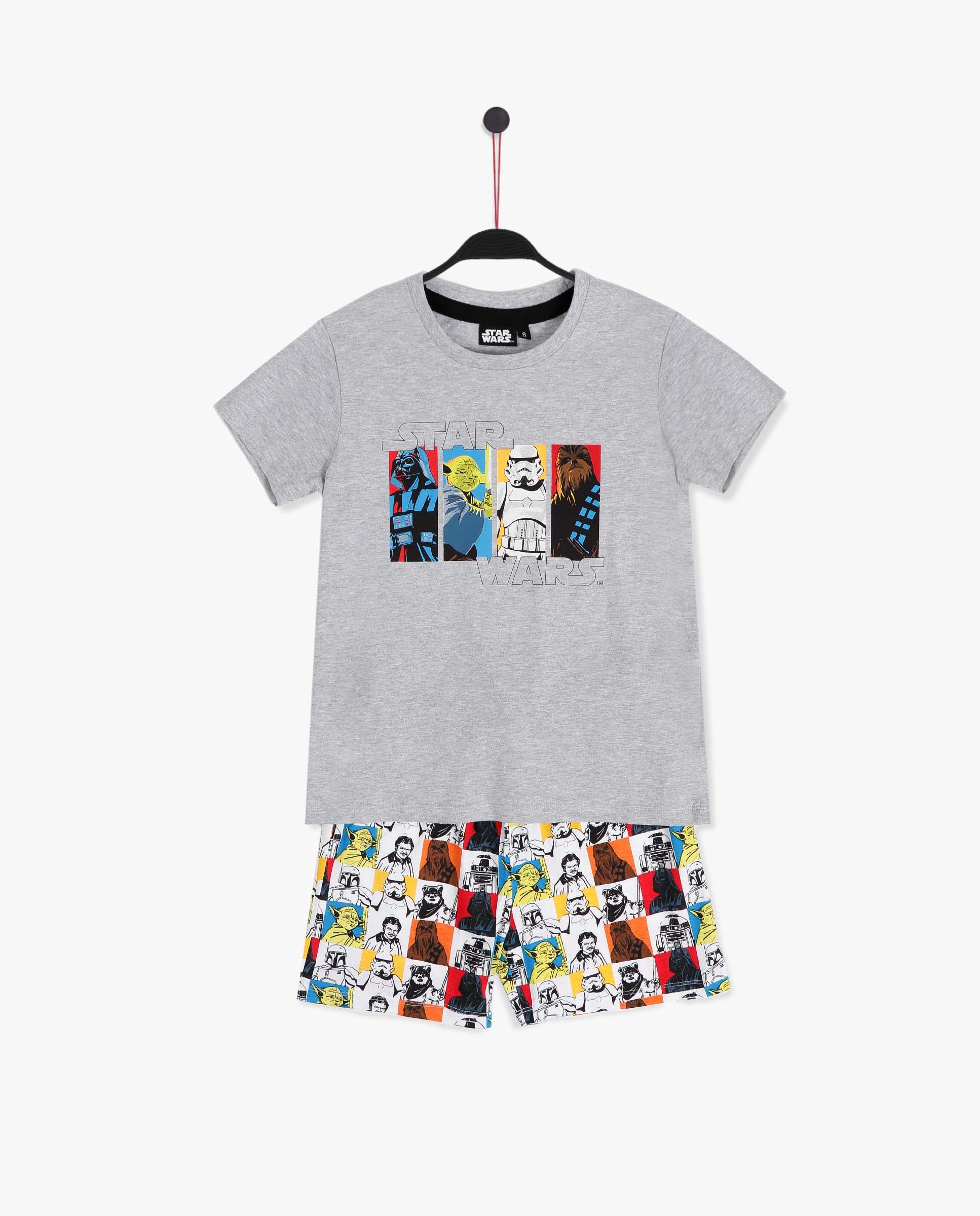 Conjunto Star Wars 2 Piezas Mangas Cortas Estampada P/ Niños by Star Wars