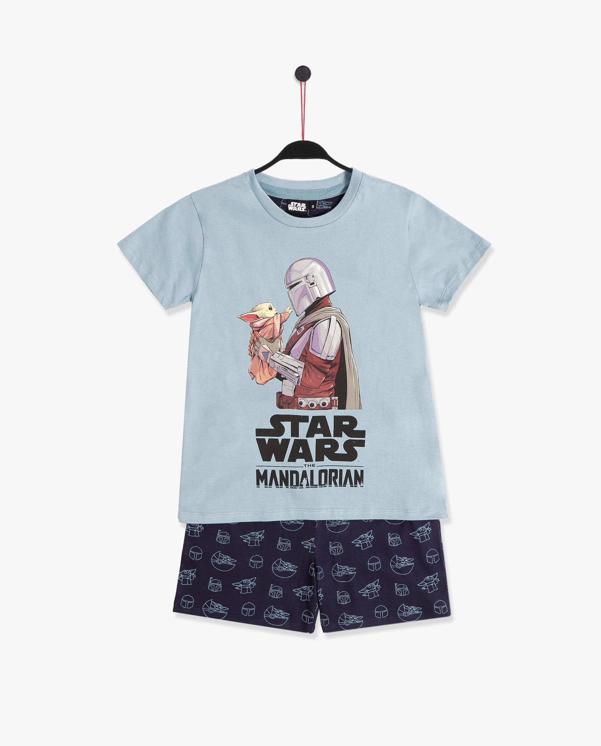 Conjunto Star Wars 2 Piezas Mangas Cortas Estampada P/ Niños by Star Wars