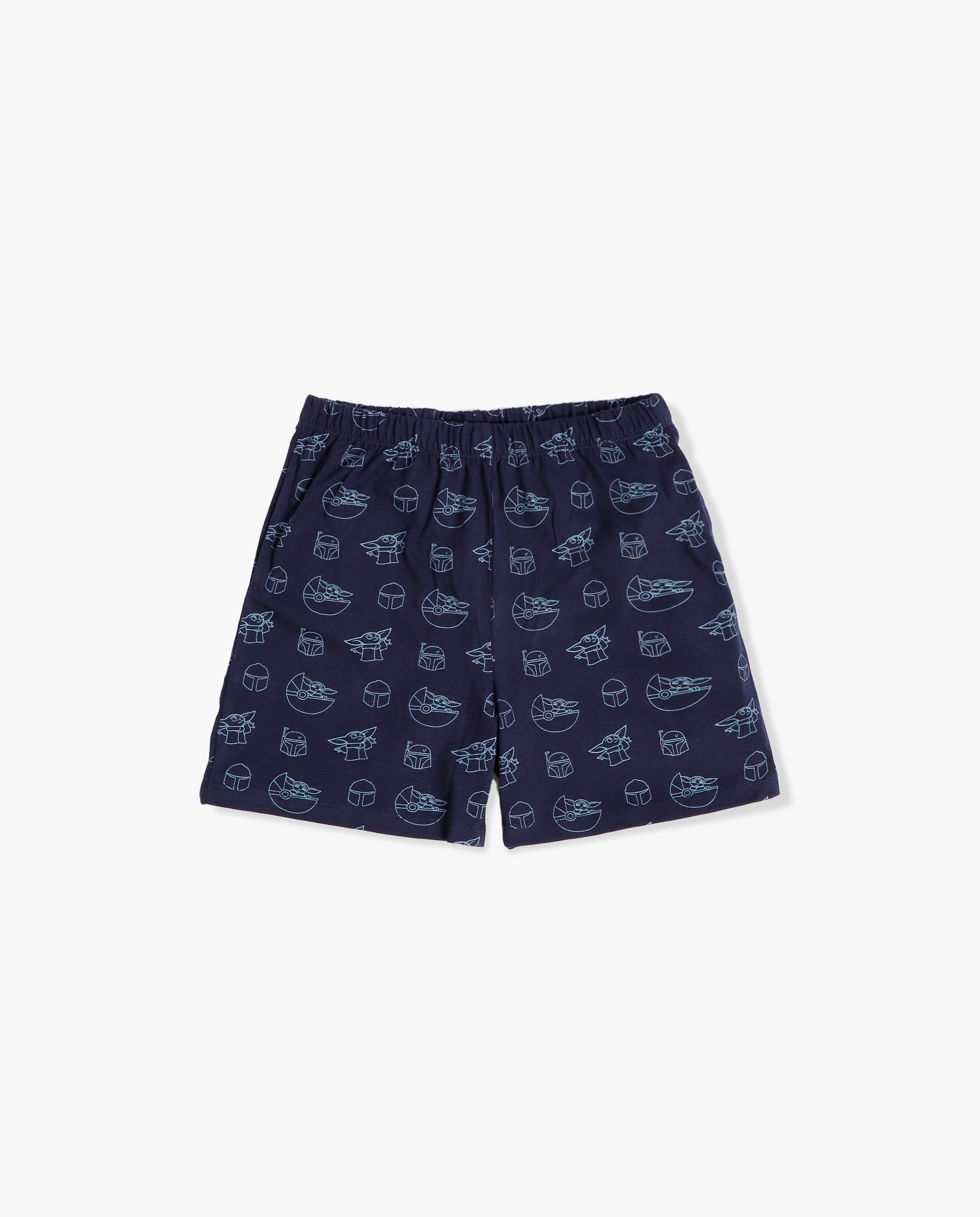 Conjunto Star Wars 2 Piezas Mangas Cortas Estampada P/ Niños by Star Wars