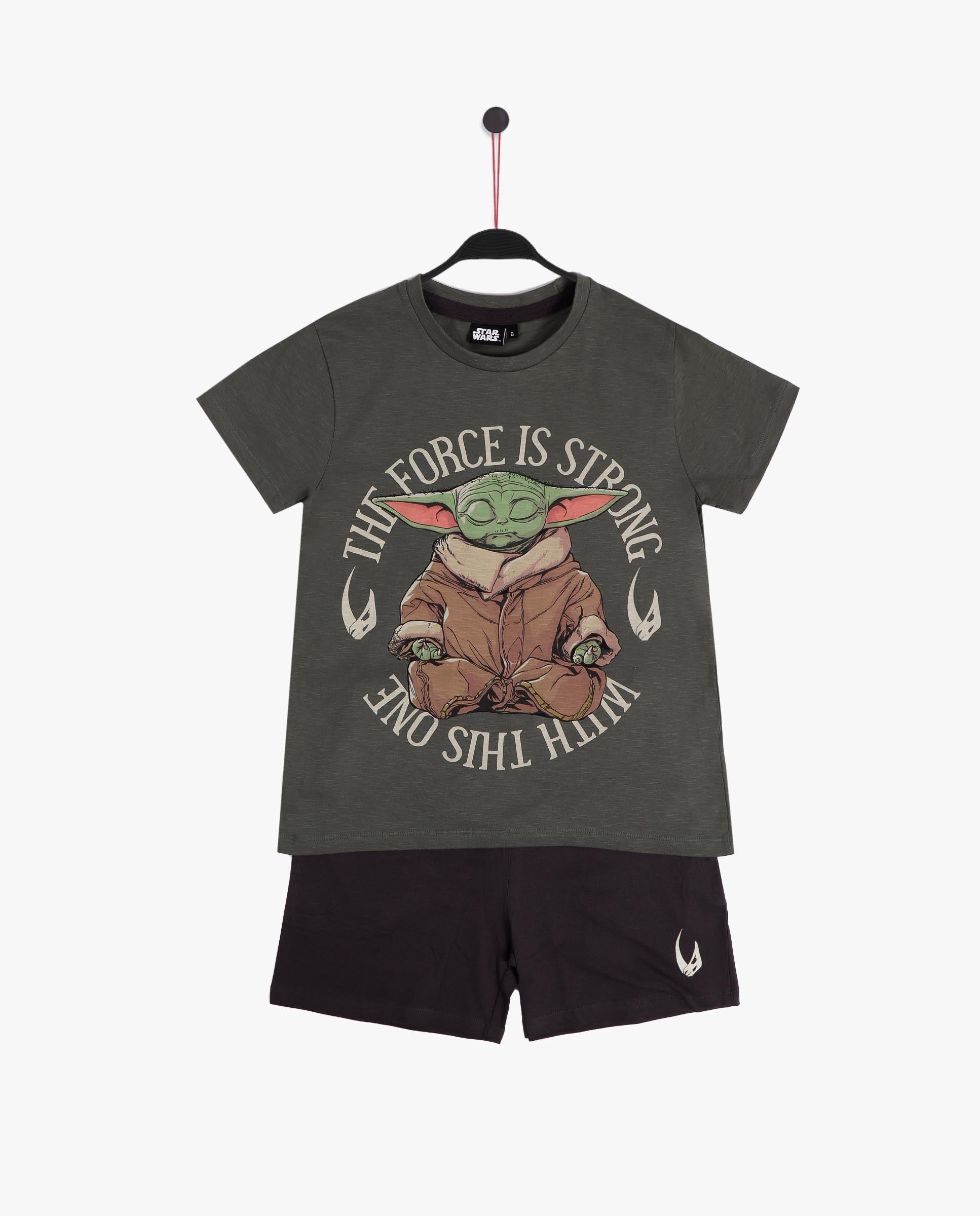 Conjunto Star Wars 2 Piezas Mangas Cortas Estampada P/ Niños by Star Wars