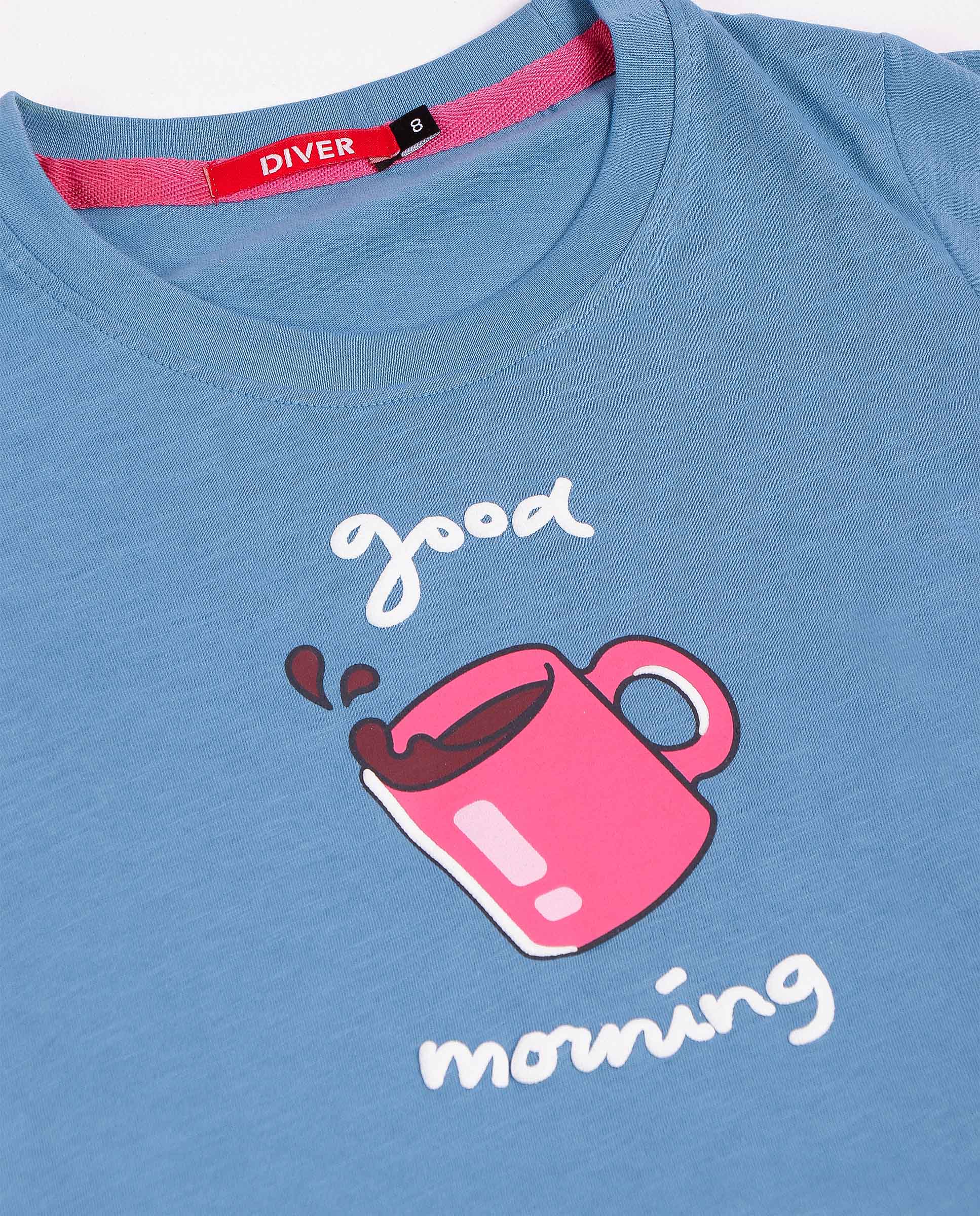 Conjunto Admas 2 Piezas Mangas Cortas Estampado P/ Niñas 60860 by Admas