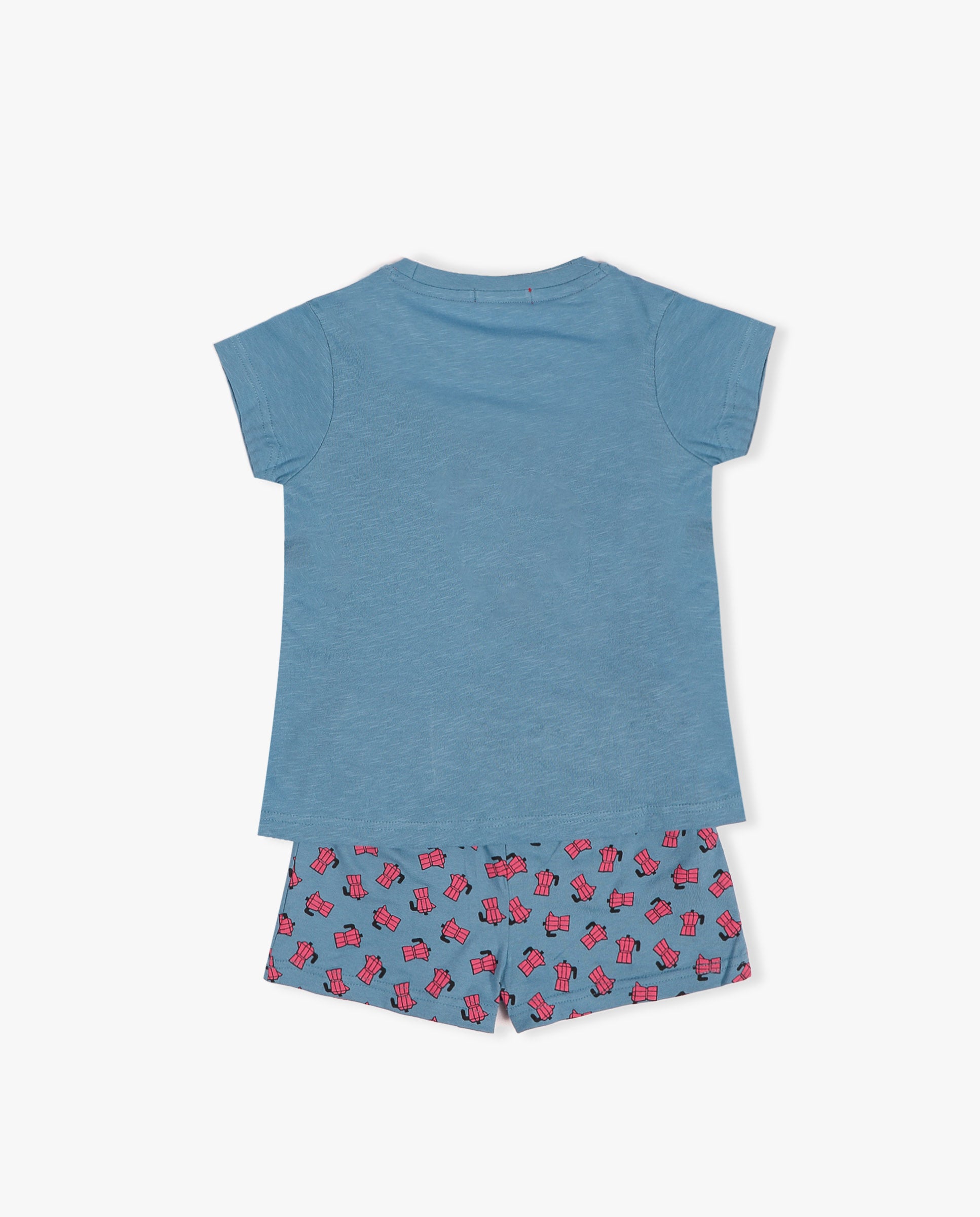 Conjunto Admas 2 Piezas Mangas Cortas Estampado P/ Niñas 60860 by Admas