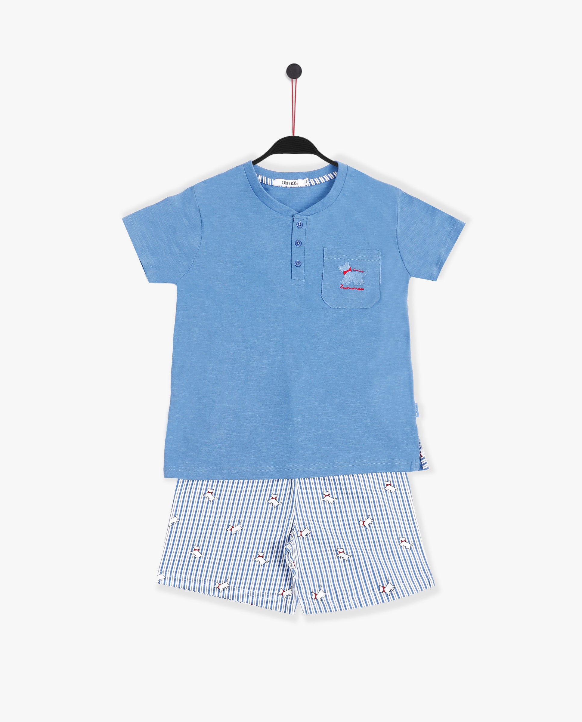 Conjunto Admas 2 Piezas Mangas Cortas Estampado P/ Niños 60875 by Admas