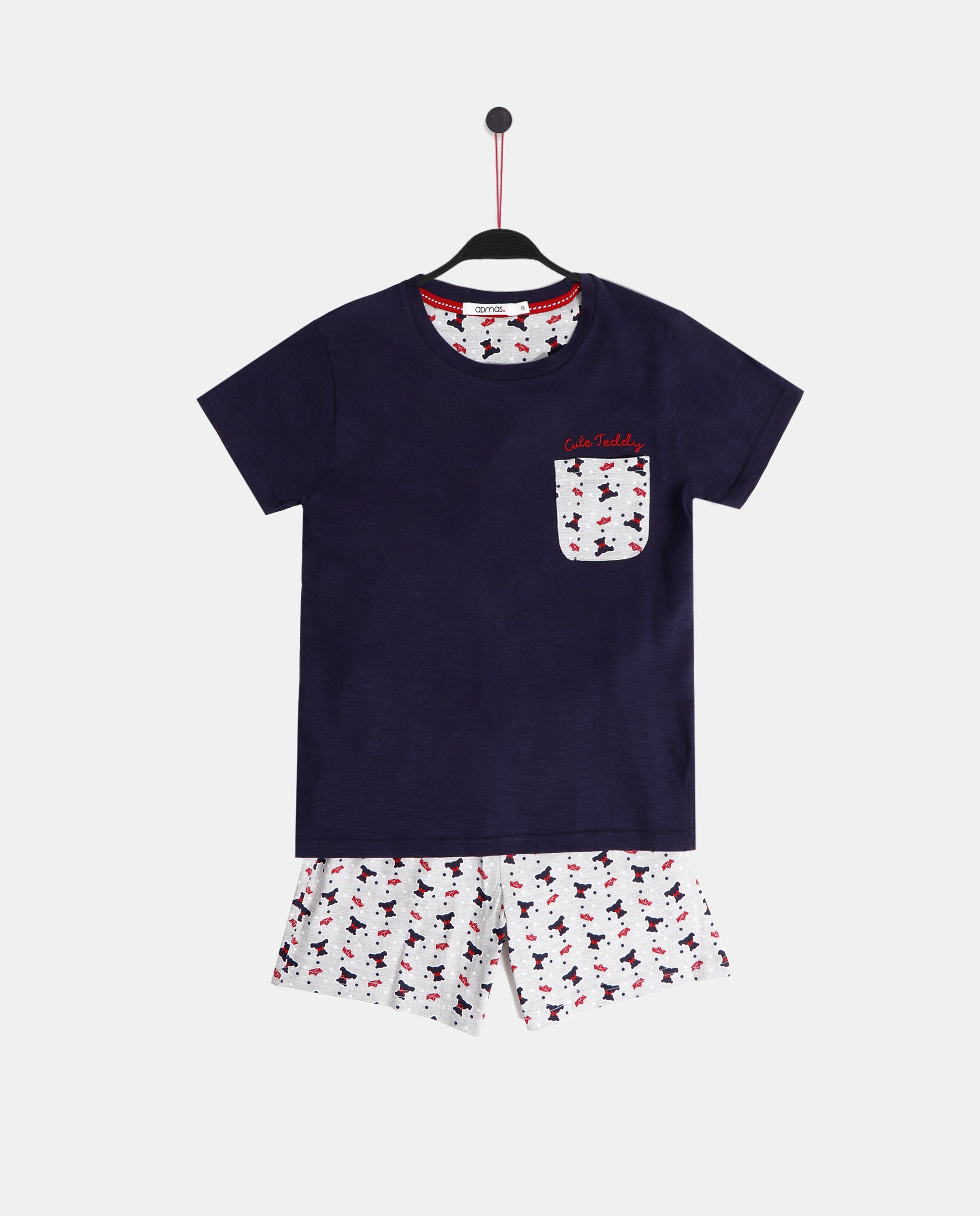 Conjunto Admas 2 Piezas Mangas Cortas Estampado P/ Niños 60877 by Admas