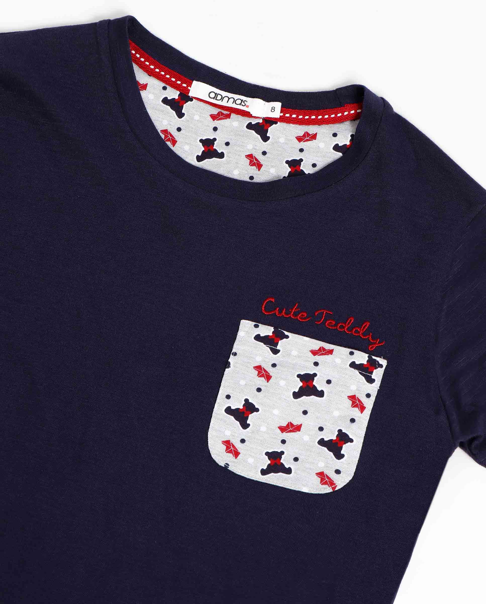 Conjunto Admas 2 Piezas Mangas Cortas Estampado P/ Niños 60877 by Admas