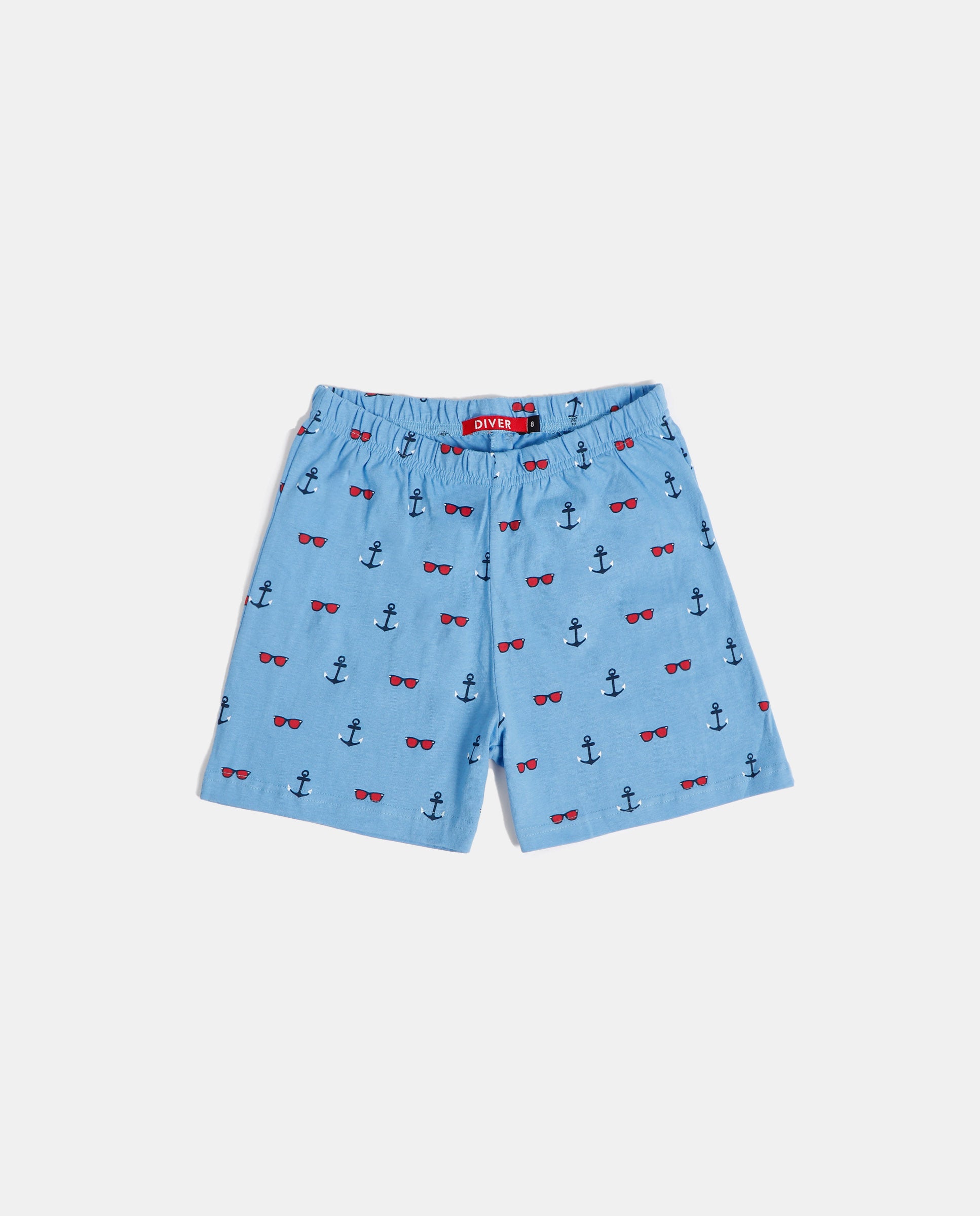 Conjunto Admas 2 Piezas Mangas Cortas Estampado P/ Niños 60878 by Admas