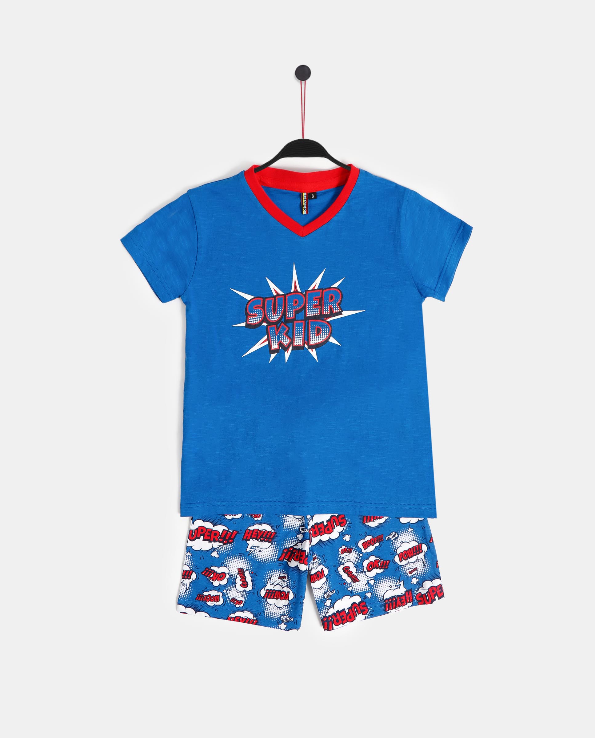 Conjunto Admas 2 Piezas Mangas Cortas Estampado P/ Niños 60882 by Admas