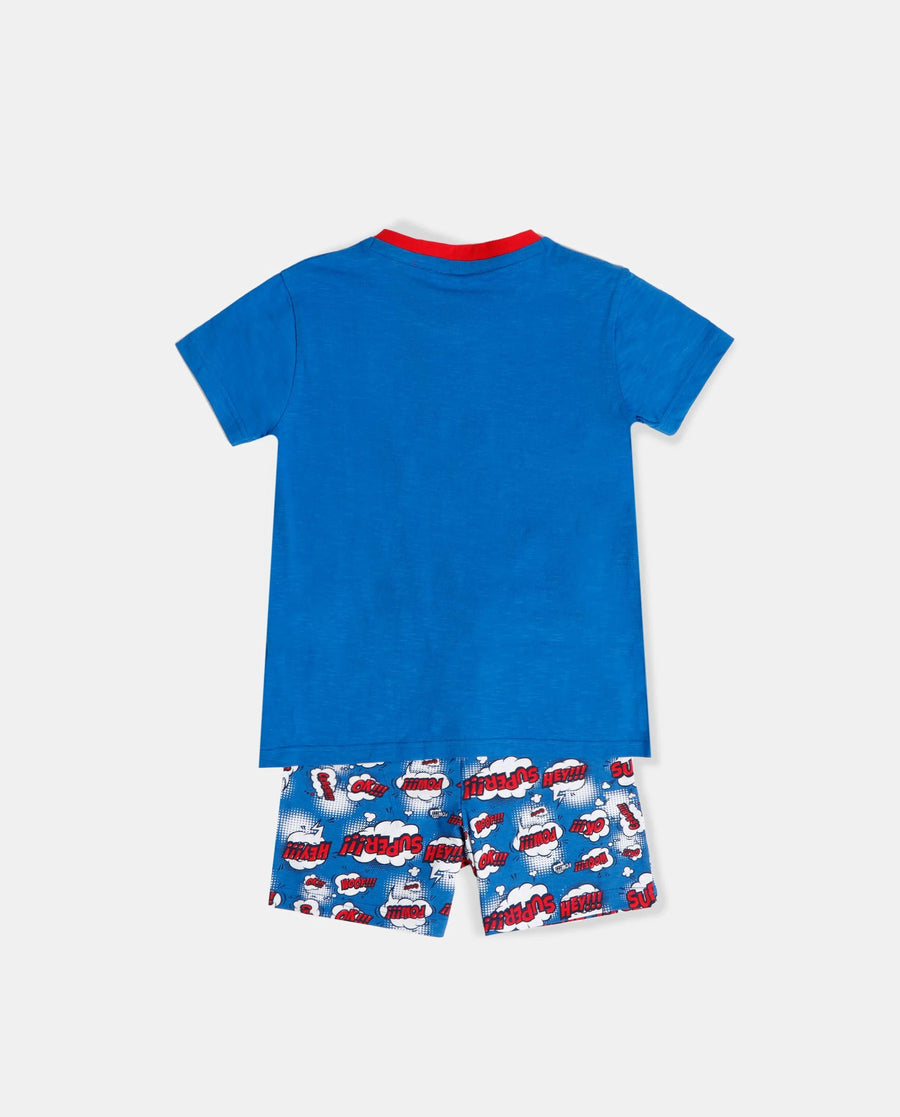 Conjunto Admas 2 Piezas Mangas Cortas Estampado P/ Niños 60882 by Admas