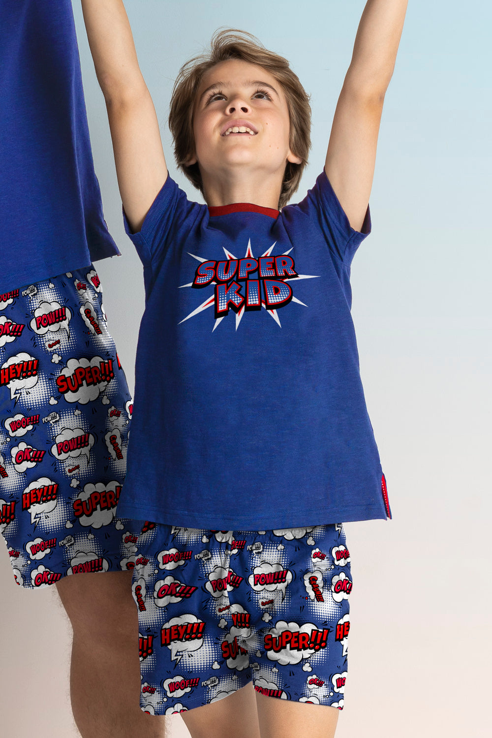 Conjunto Admas 2 Piezas Mangas Cortas Estampado P/ Niños 60882 by Admas