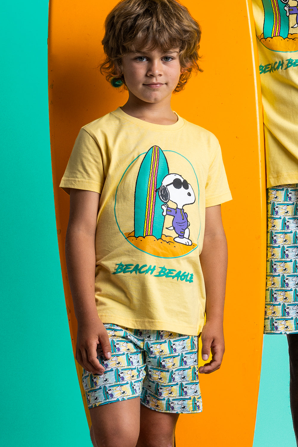 Conjunto Peanuts Mangas Cortas Estampado 2 Piezas Para Niños by Peanuts