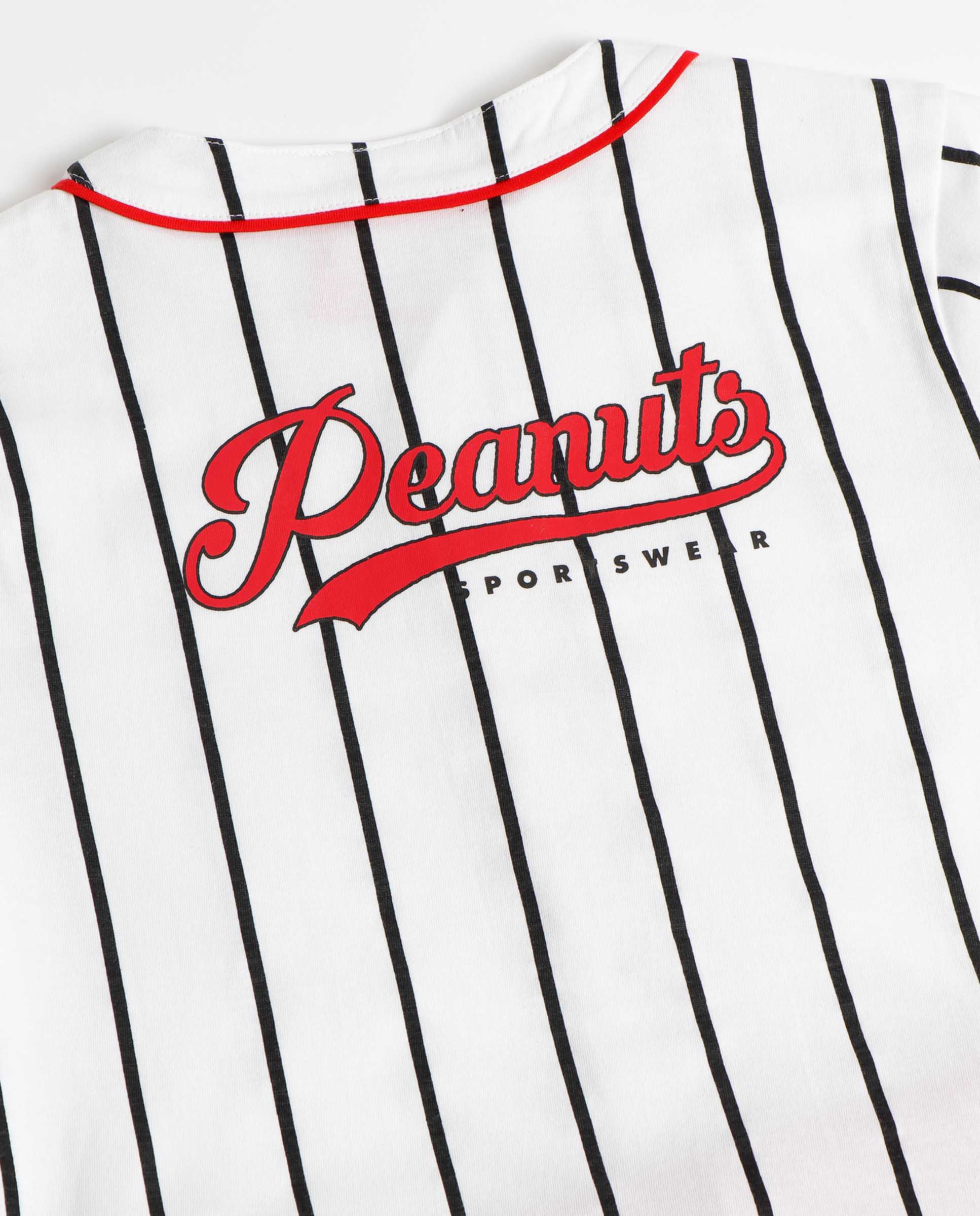Conjunto Peanuts Mangas Cortas Rayas 2 Piezas Para Niños by Peanuts