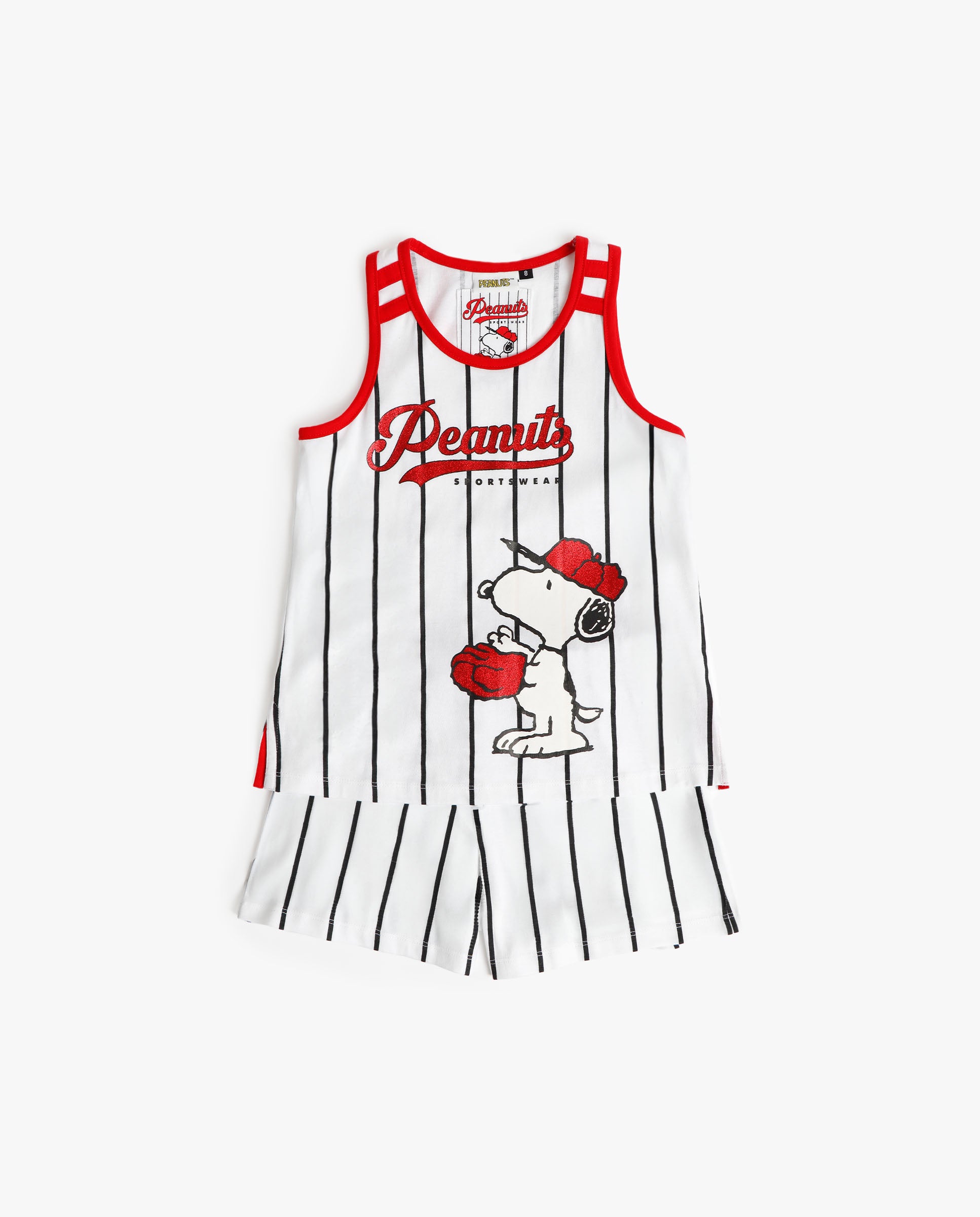 Conjunto Peanuts Rayas 2 Piezas Para Niñas by Peanuts