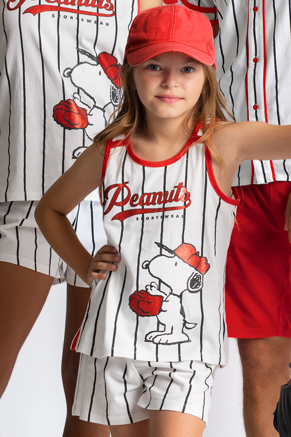 Conjunto Peanuts Rayas 2 Piezas Para Niñas by Peanuts