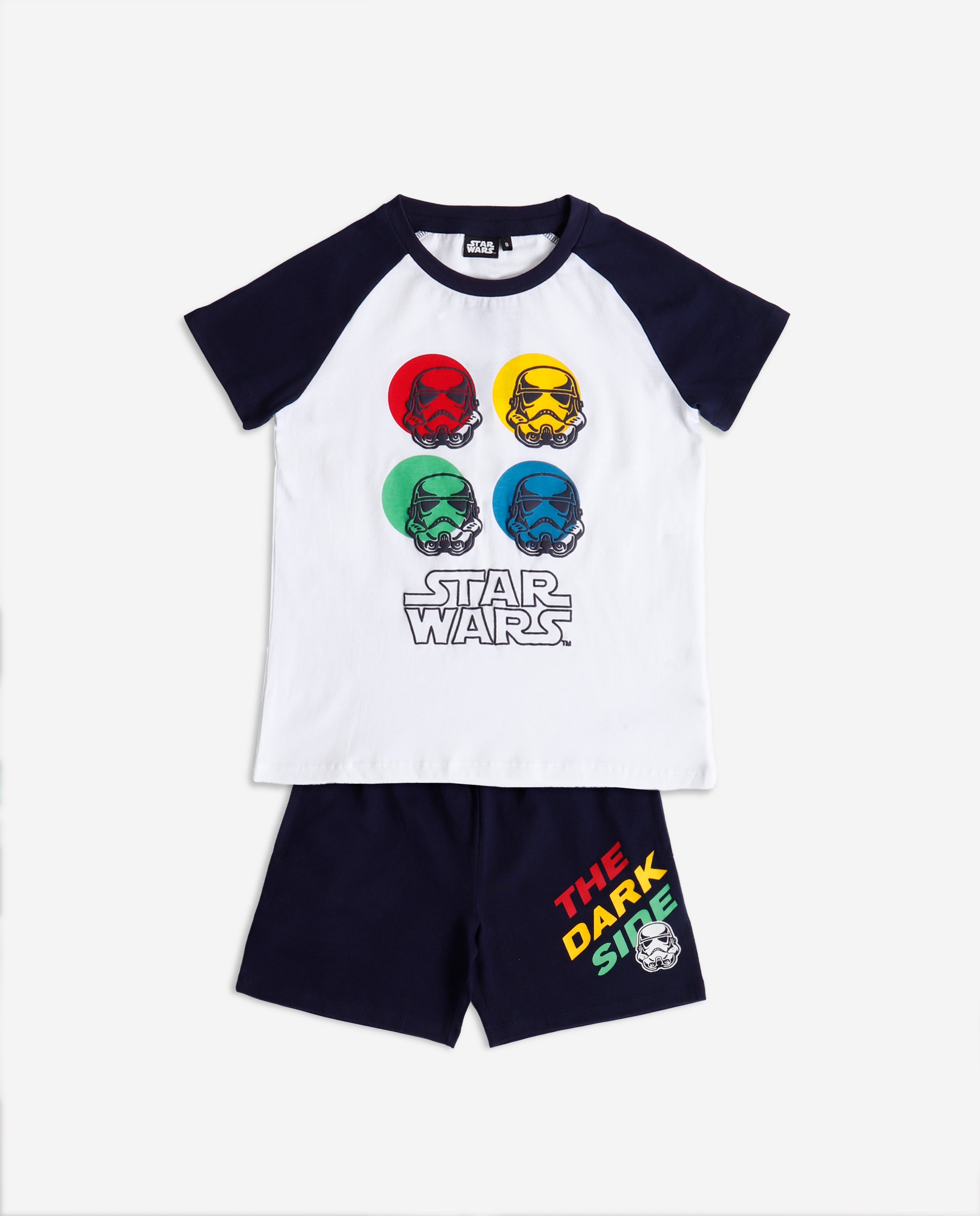 Conjunto Star Wars Mangas Cortas Estampada 2 Piezas Para Niños by Star Wars