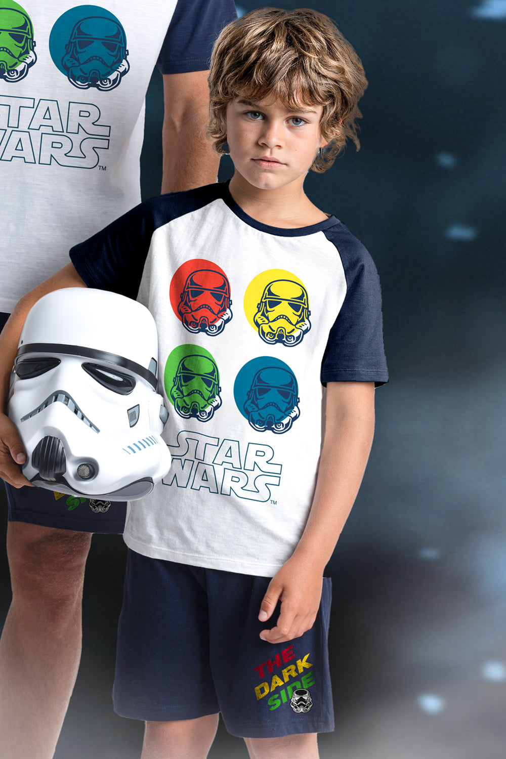 Conjunto Star Wars Mangas Cortas Estampada 2 Piezas Para Niños by Star Wars
