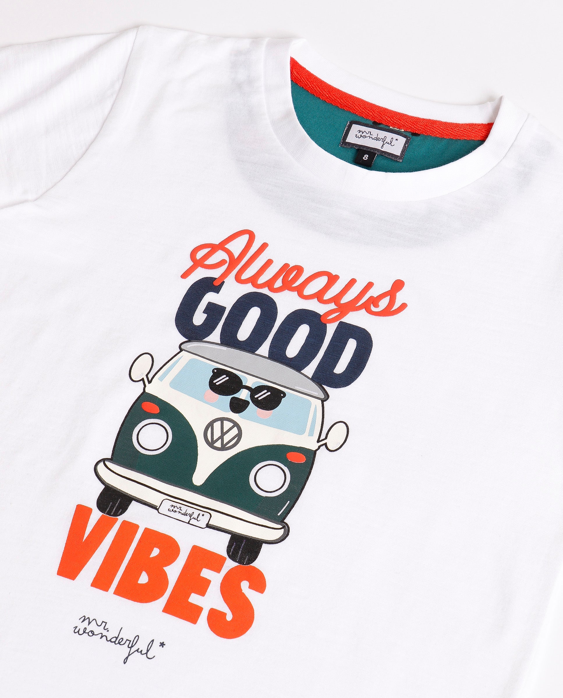 Conjunto Mr Wonderful Mangas Cortas Estampado 2 Peizas Para Niños by Mr. Wonderful