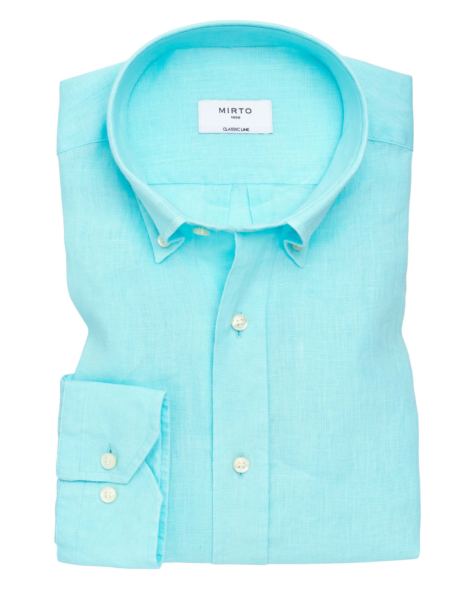 Camisa Mirto Mangas Largas Lisa P/ Caballeros 6371 by Mirto