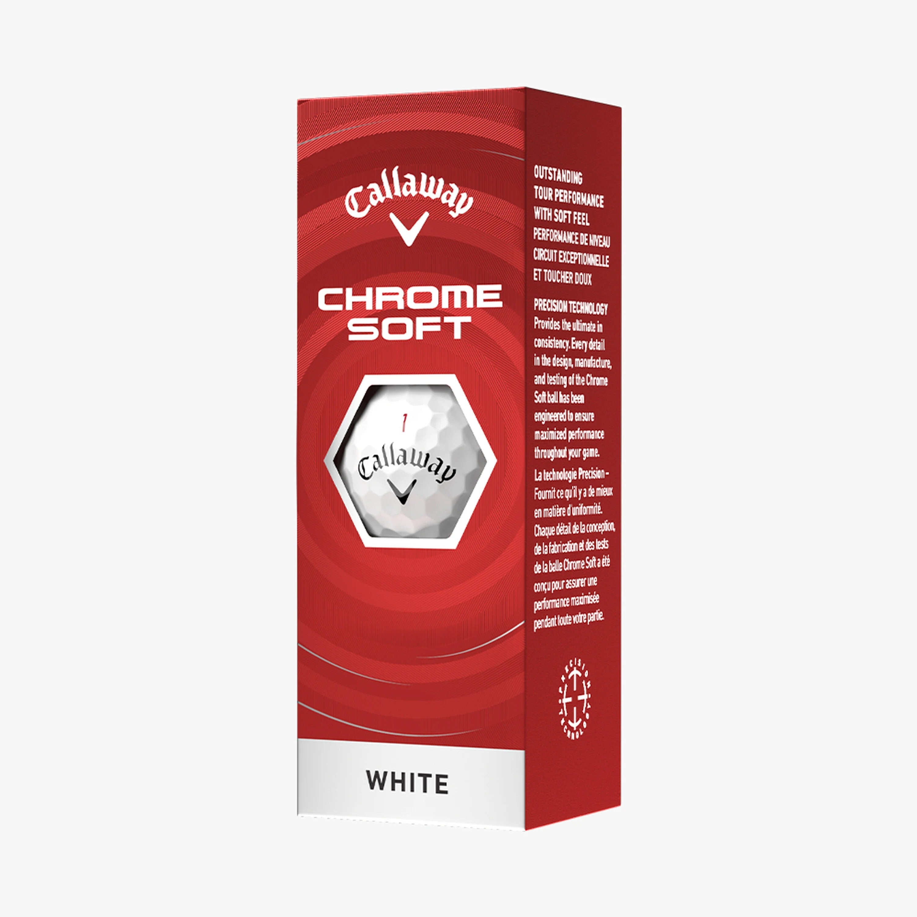 Pelota Callaway Chrome Soft Golf Set de 3 Unidades para Caballeros