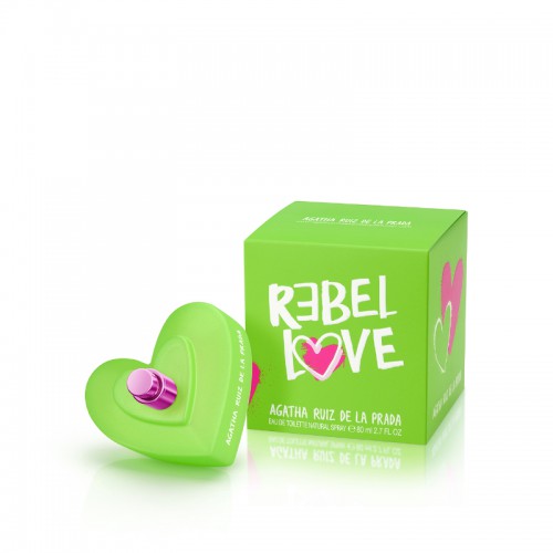 Perfume Agatha Ruiz Rebel Love p/ Damas 80ml 63-203(65131117 by Agatha Ruiz