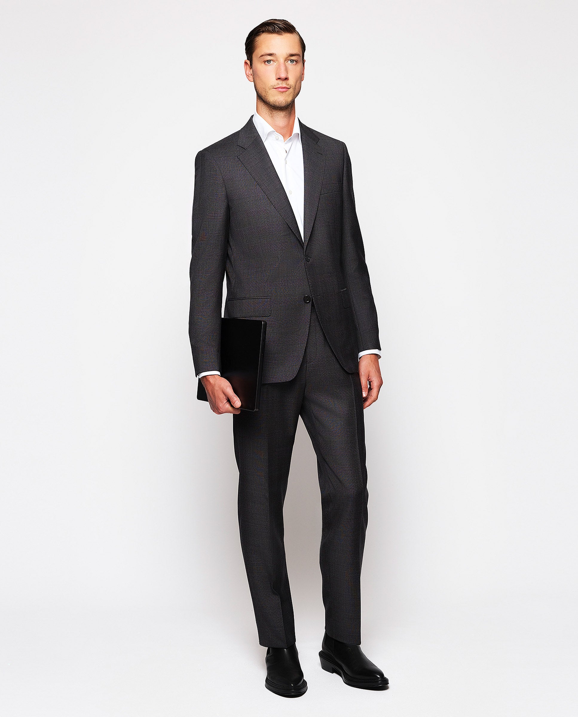 Camisa Mirto Mangas Largas Lisa Para Caballeros by Mirto