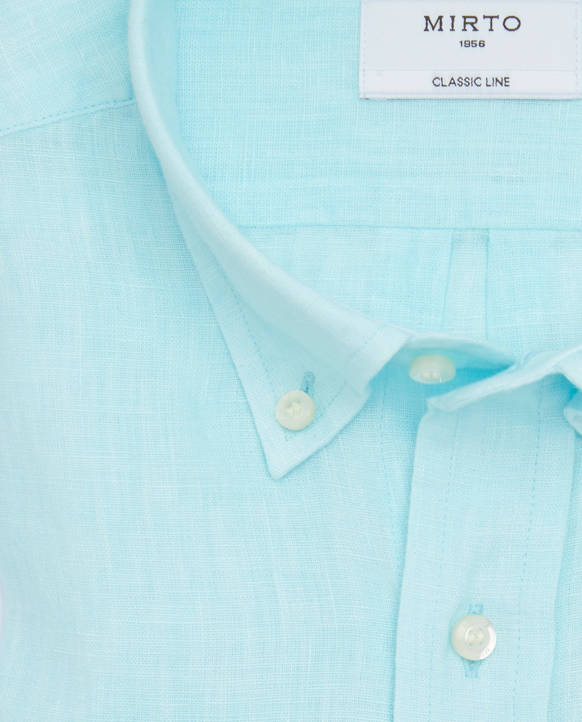 Camisa Mirto Mangas Largas Lisa Para Caballeros by Mirto