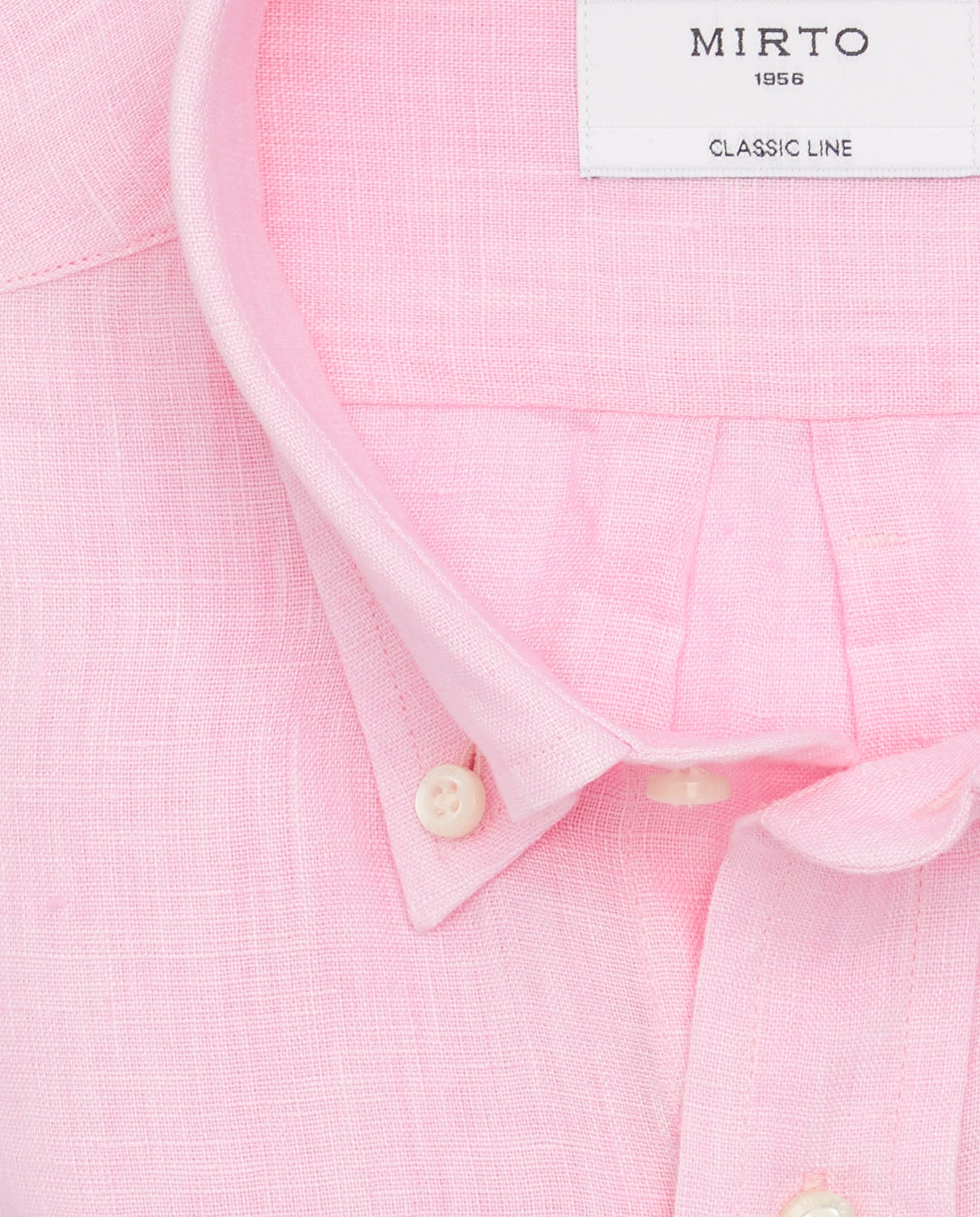 Camisa Mirto Mangas Largas Lisa Para Caballeros by Mirto