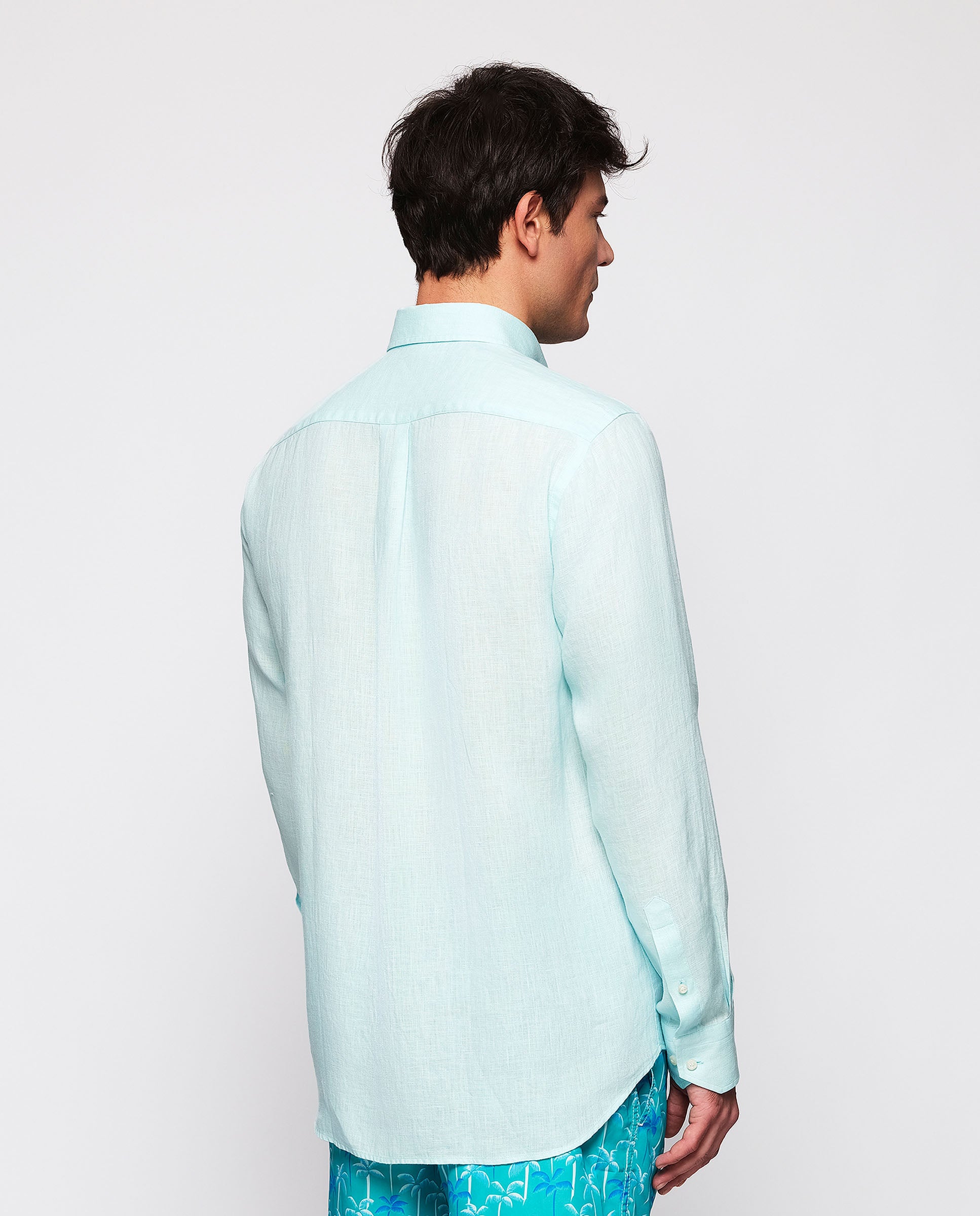 Camisa Mirto Mangas Largas Lisa Para Caballeros by Mirto