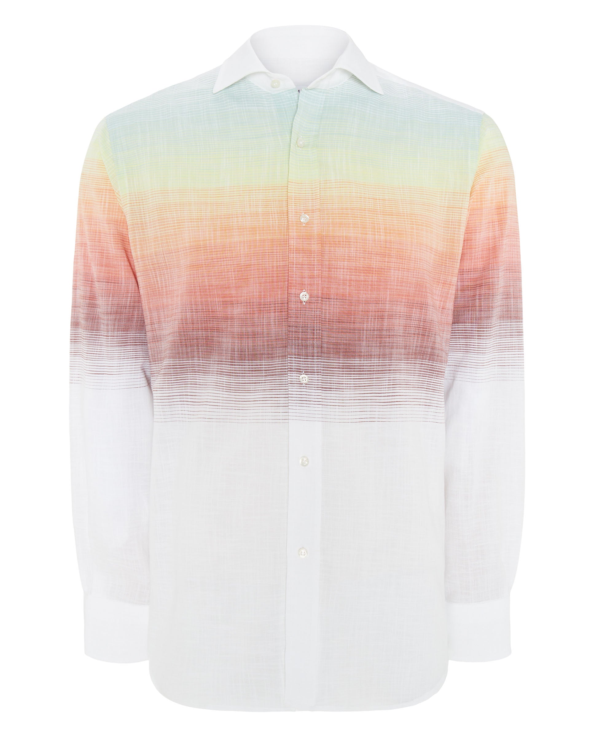 Camisa Mirto Mangas Largas Estampada Para Caballeros by Mirto