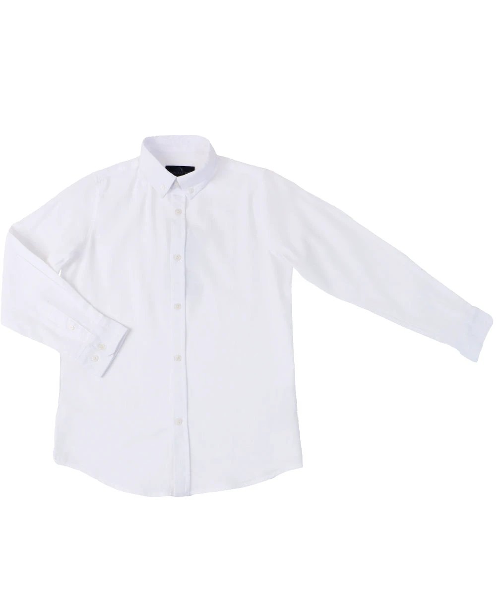 Camisa Jordache Mangas Largas Lisa Para Niños by Jordache