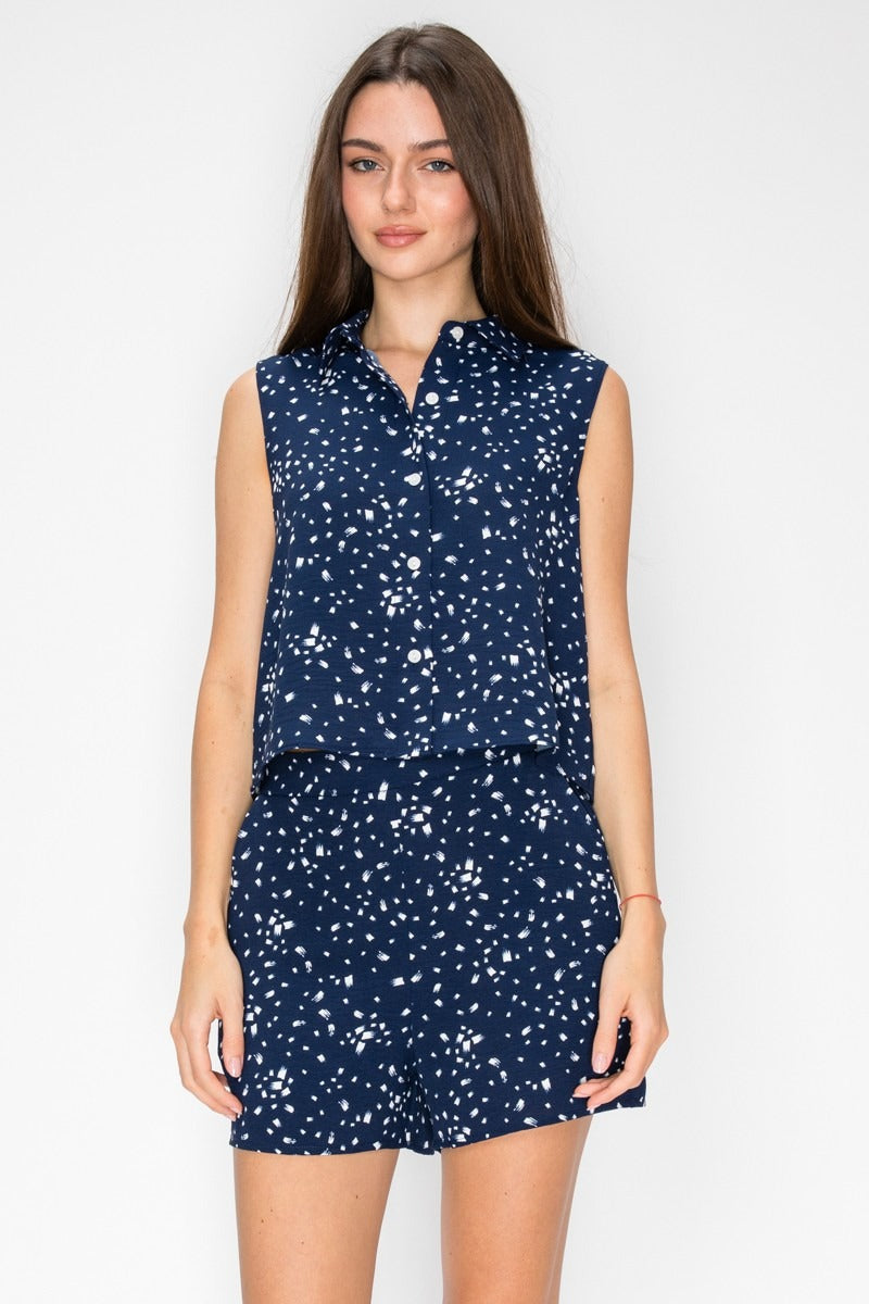 Blusa Dna Couture Sm Estamp Dama