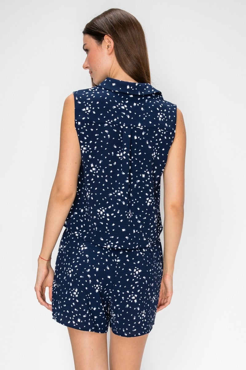 Blusa Dna Couture Sm Estamp Dama