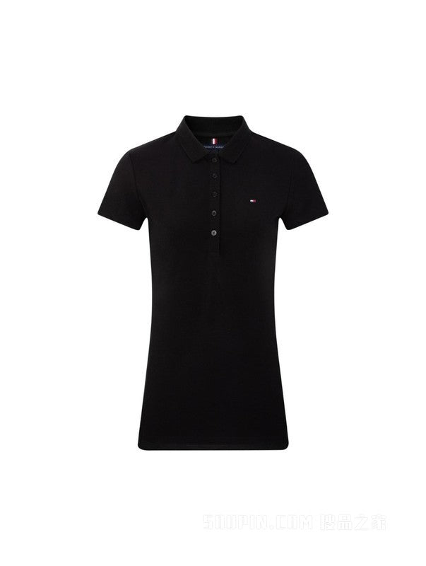 Poloshirt Tommy Hilfiger Mangas Cortas Liso Para Damas by Tommy Hilfiger