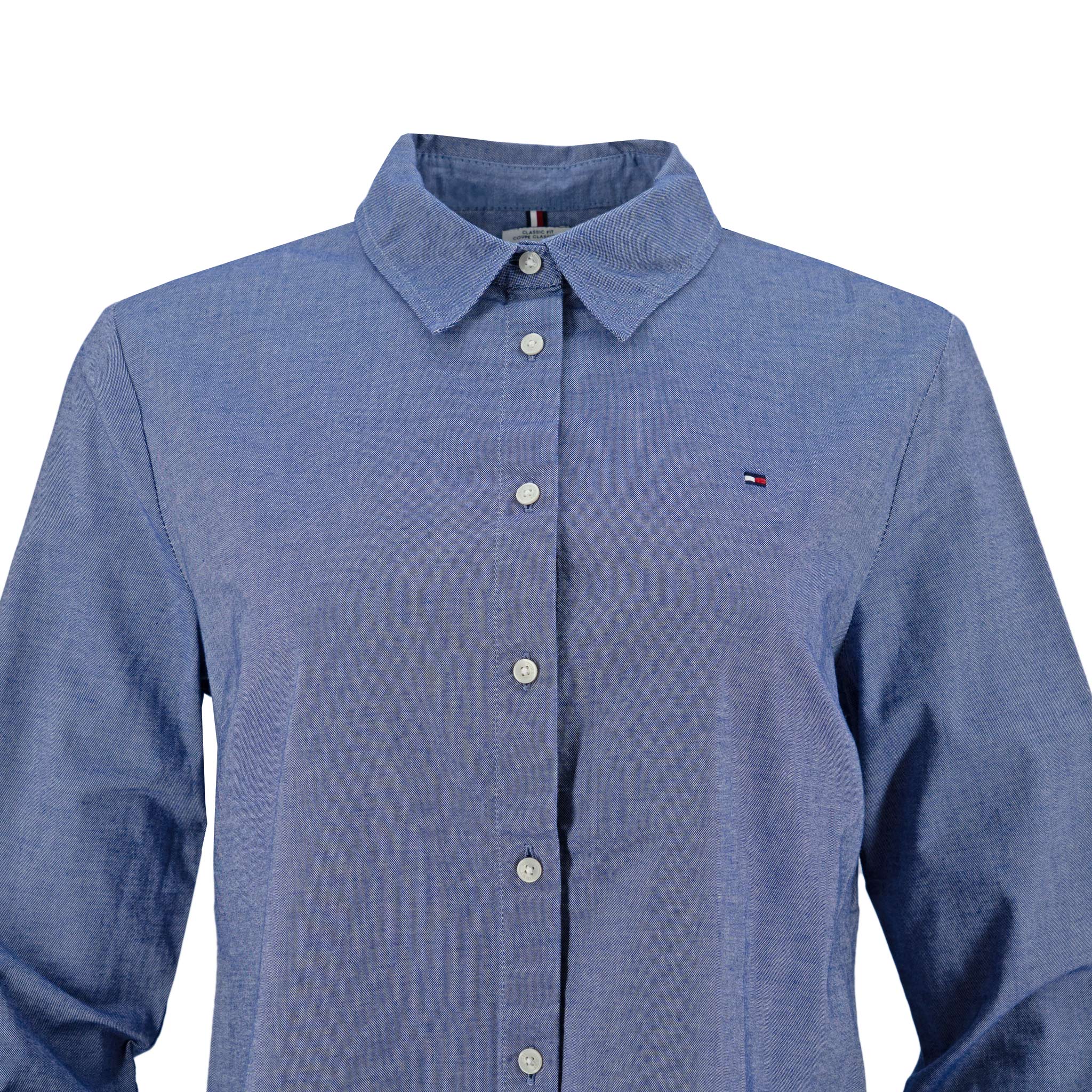 Camisa Tommy Hilfiger Mangas Largas Lisa Para Damas by Tommy Hilfiger