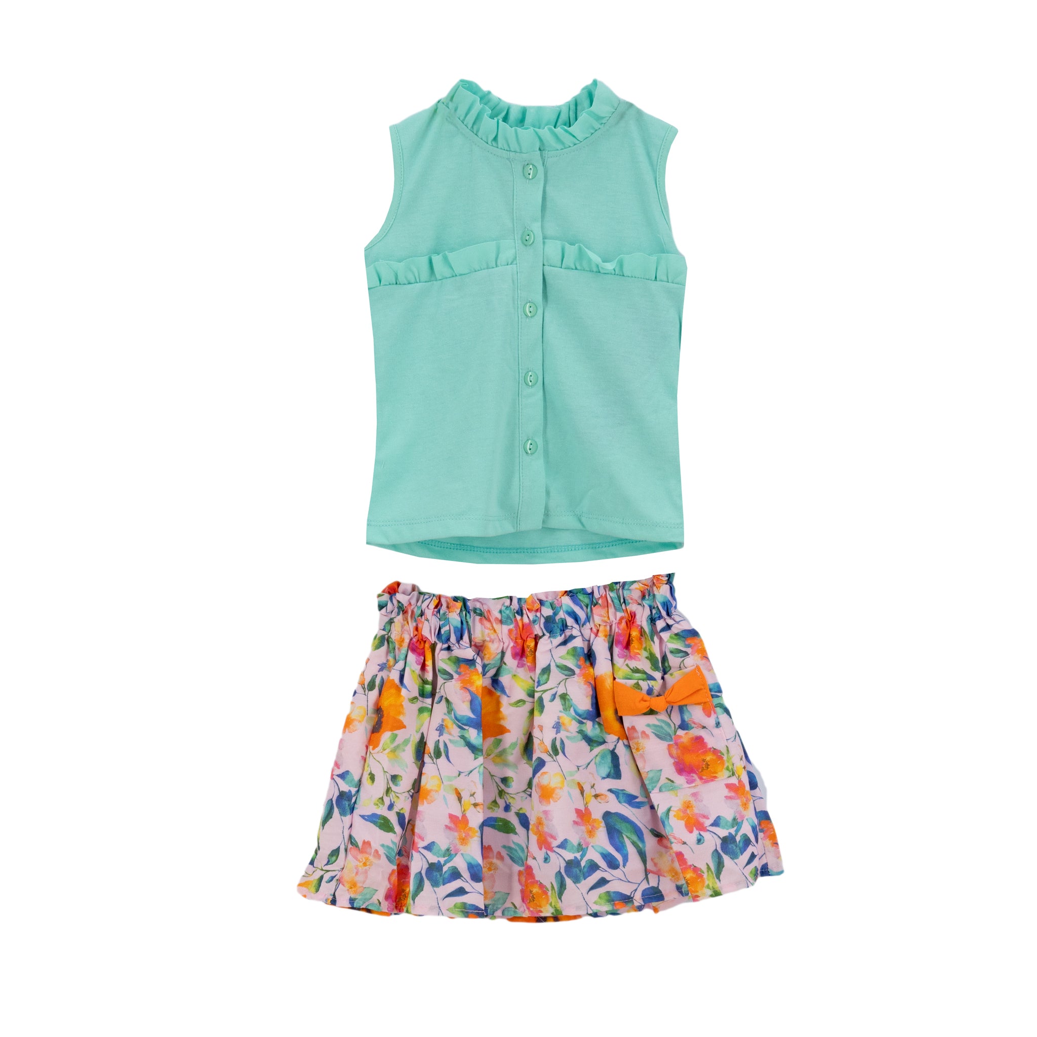 Conjunto Bonblues Estampado 2 Piezas P/ Niñas by Bonblues