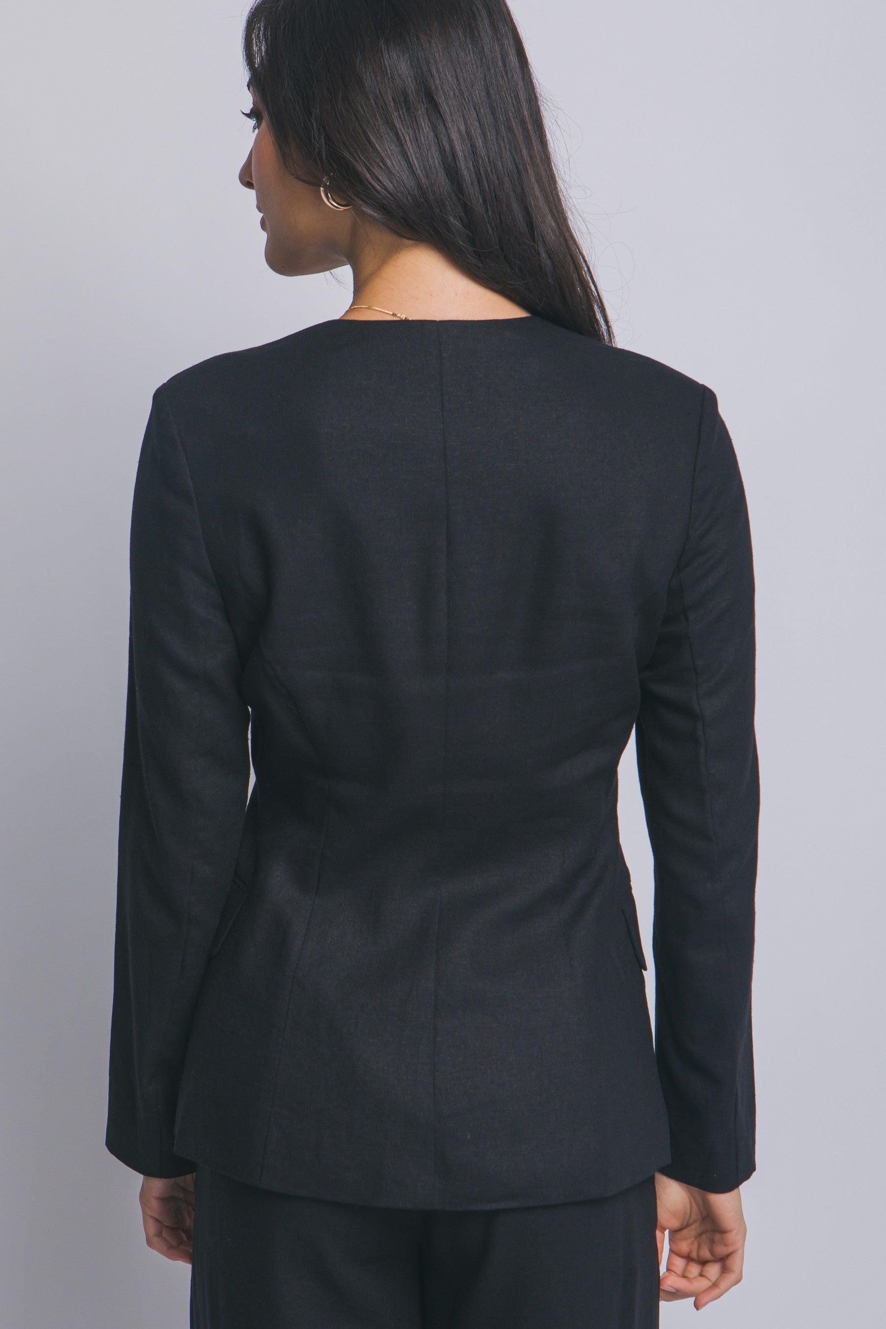 Chaqueta Love Tree Mangas Largas Liso para Damas