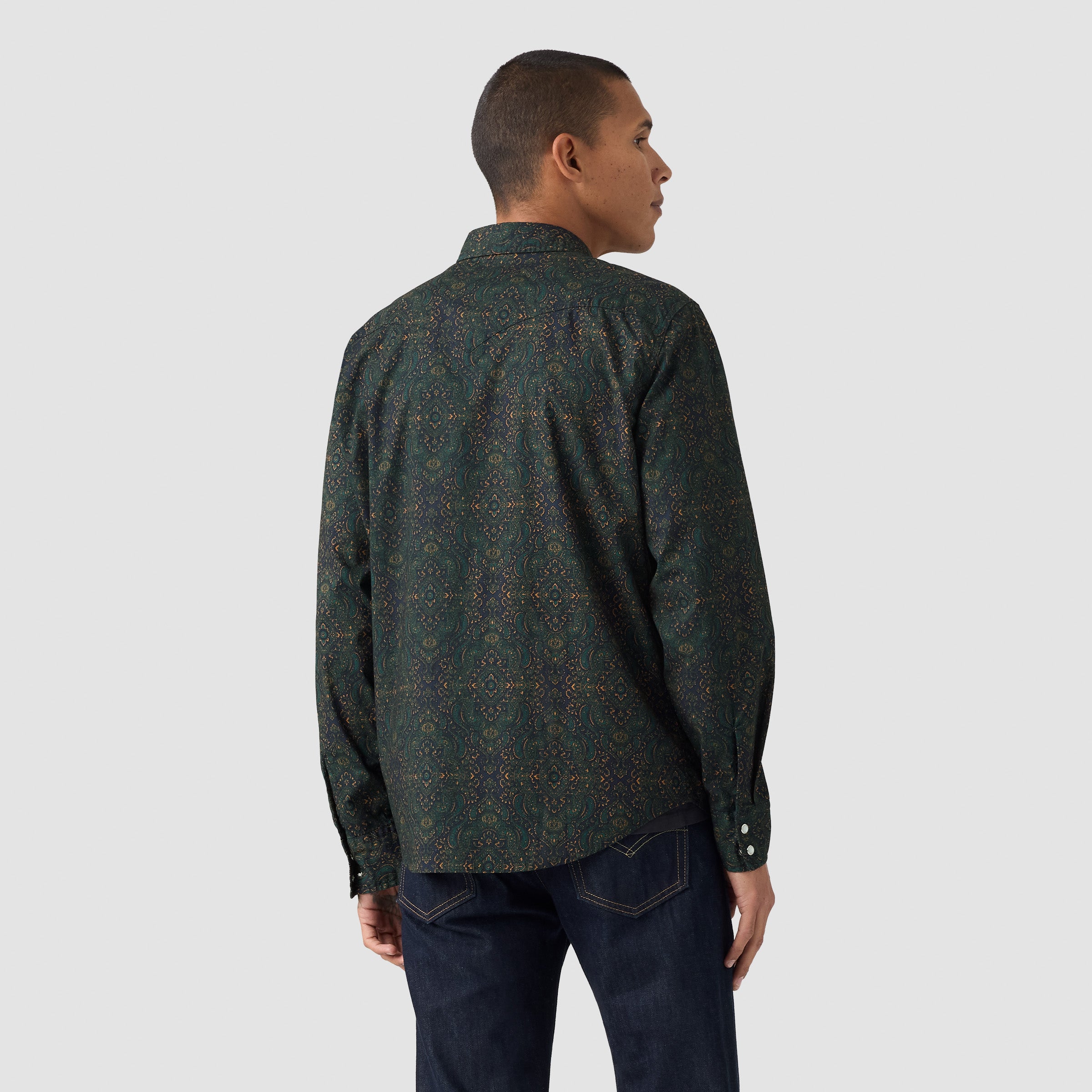 Camisa Levis Mangas Largas Estampado para Caballeros – vista 2